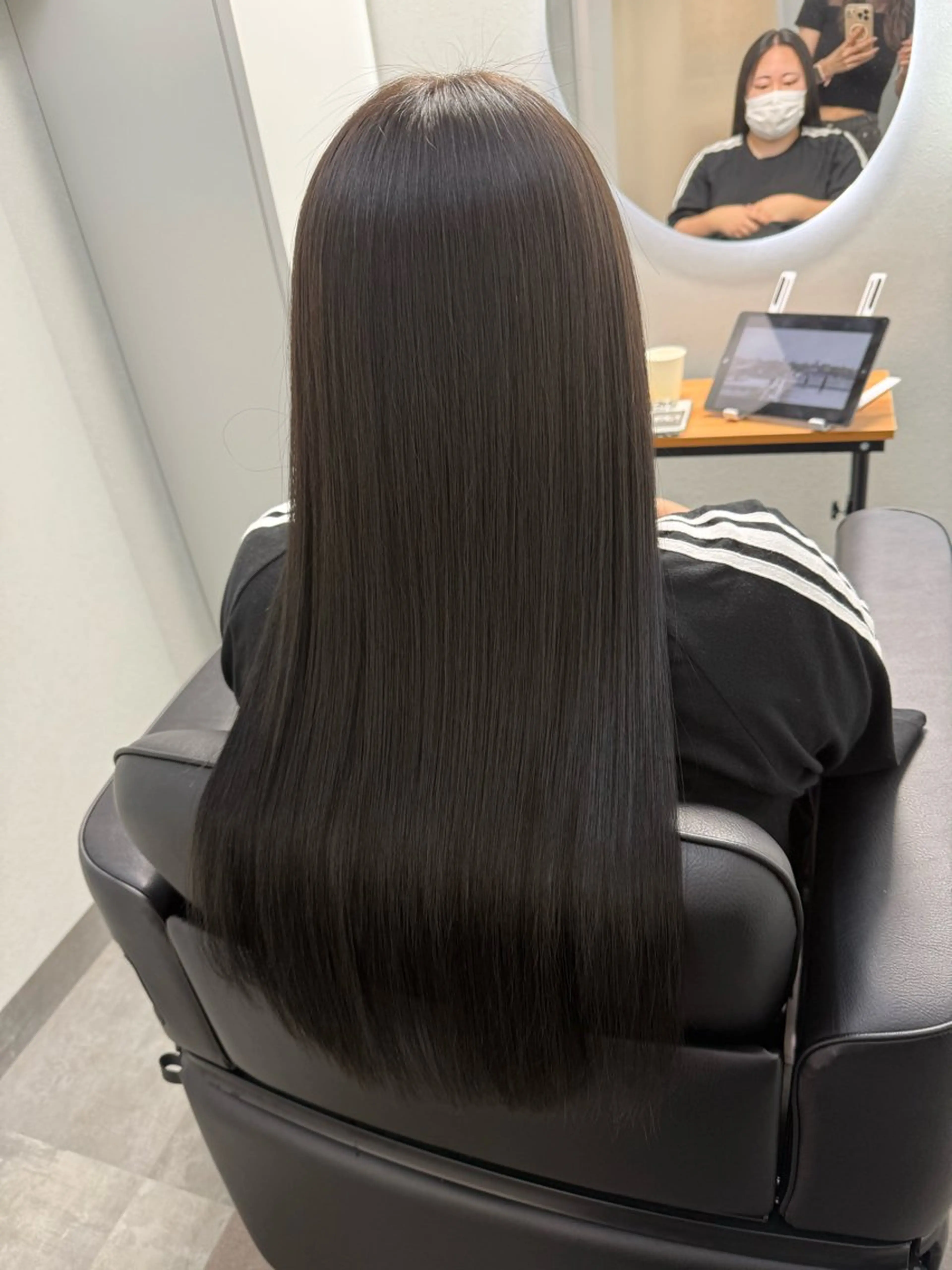 ロング 高橋 葵のヘアスタイル