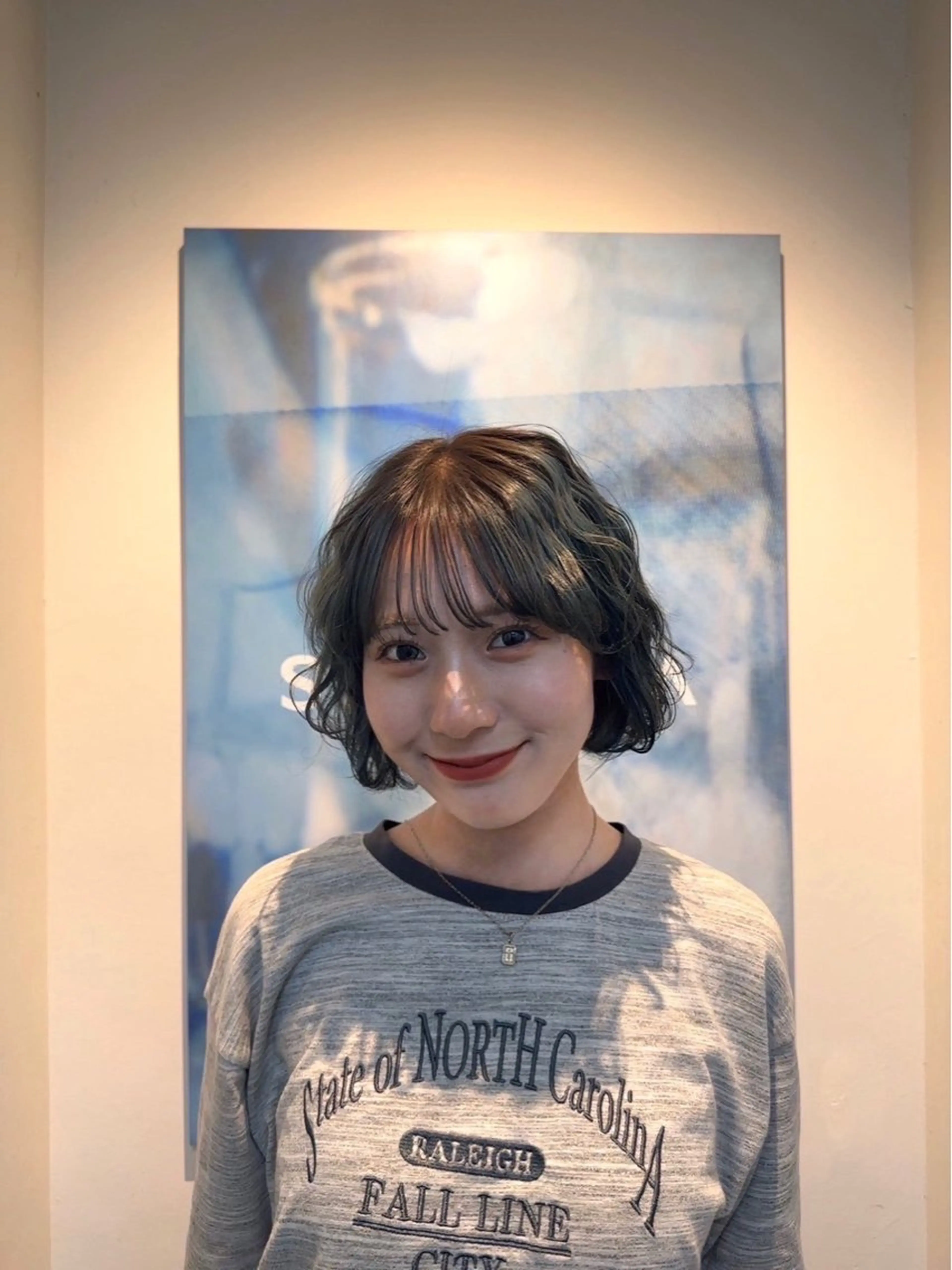 ショート カラー 木村 心海☆明石のヘアスタイル