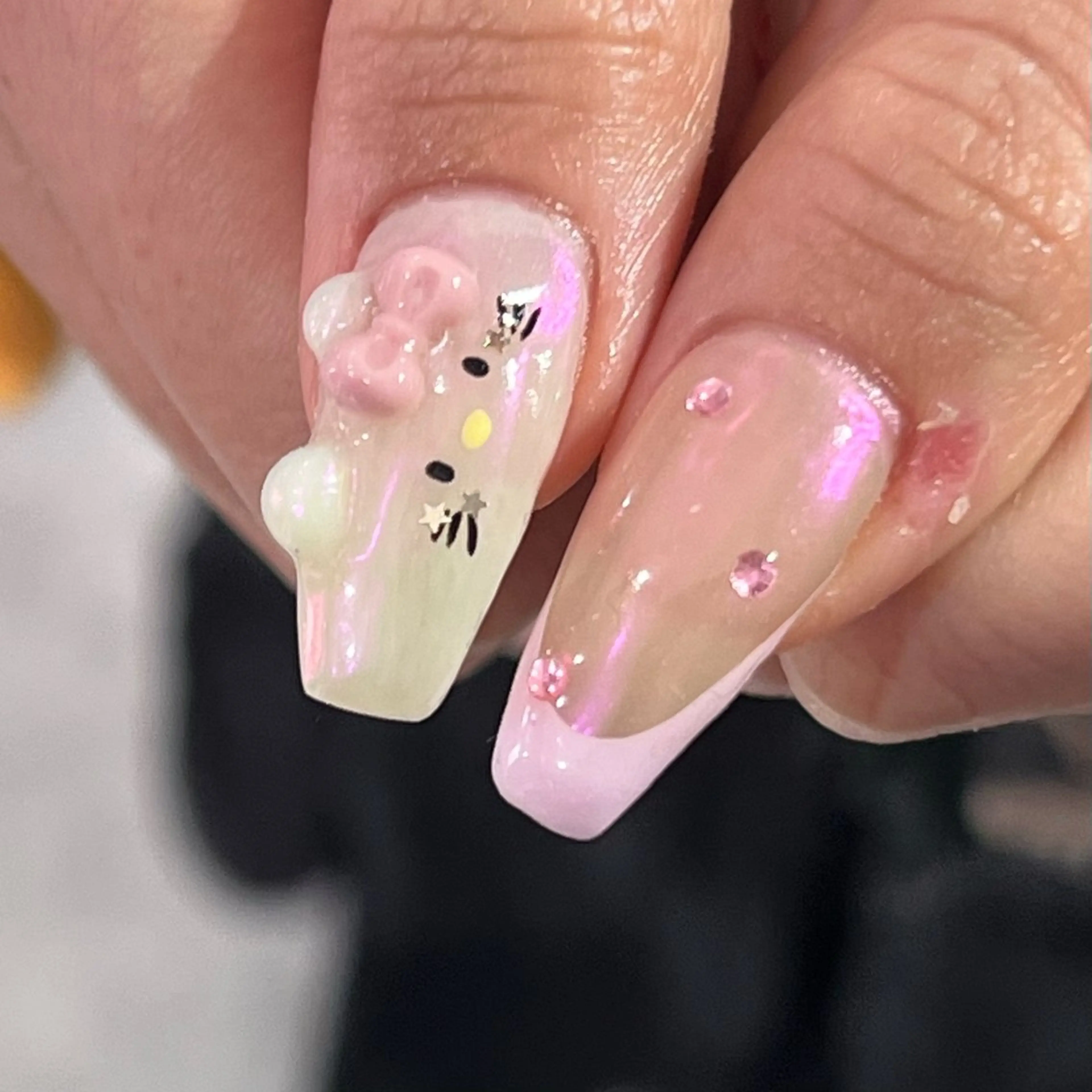 ネイル ハンドネイル Hata nail 🎀個性派ニュアンスのネイルデザイン