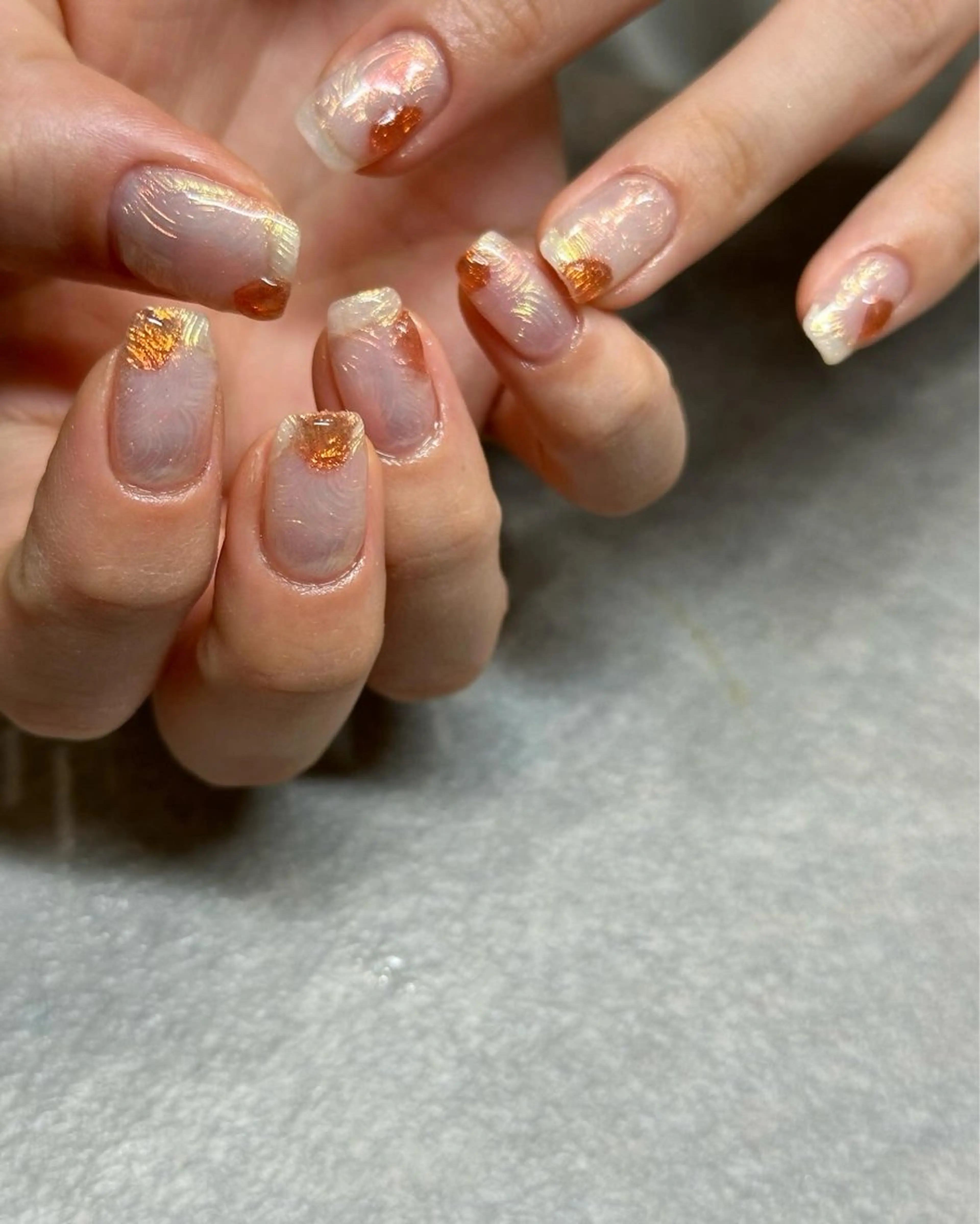 ネイル ハンドネイル フットネイル kiii.__ ✴︎*のネイルデザイン
