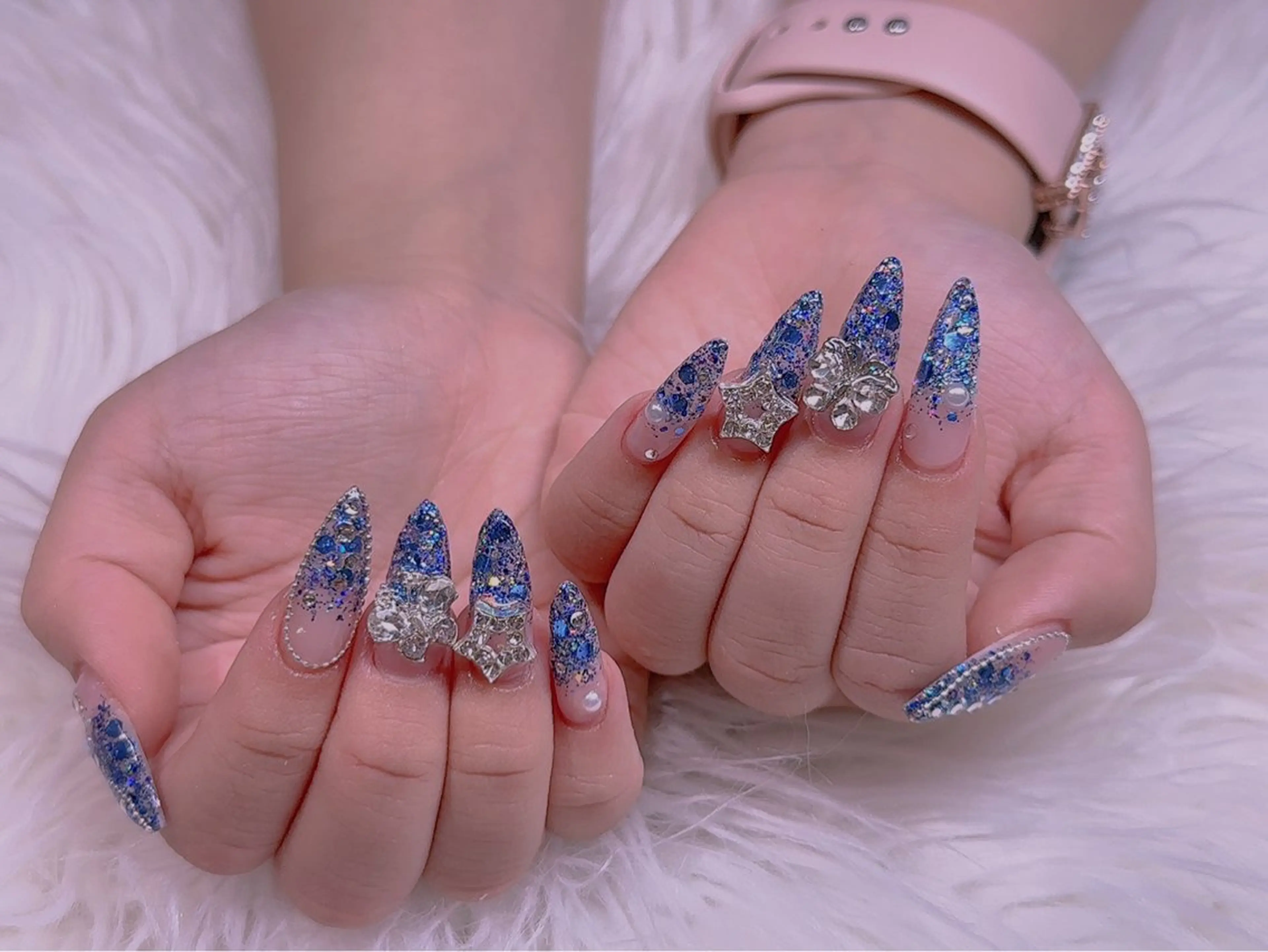 ネイル 長さだし専門店 M2　rikaのネイルデザイン