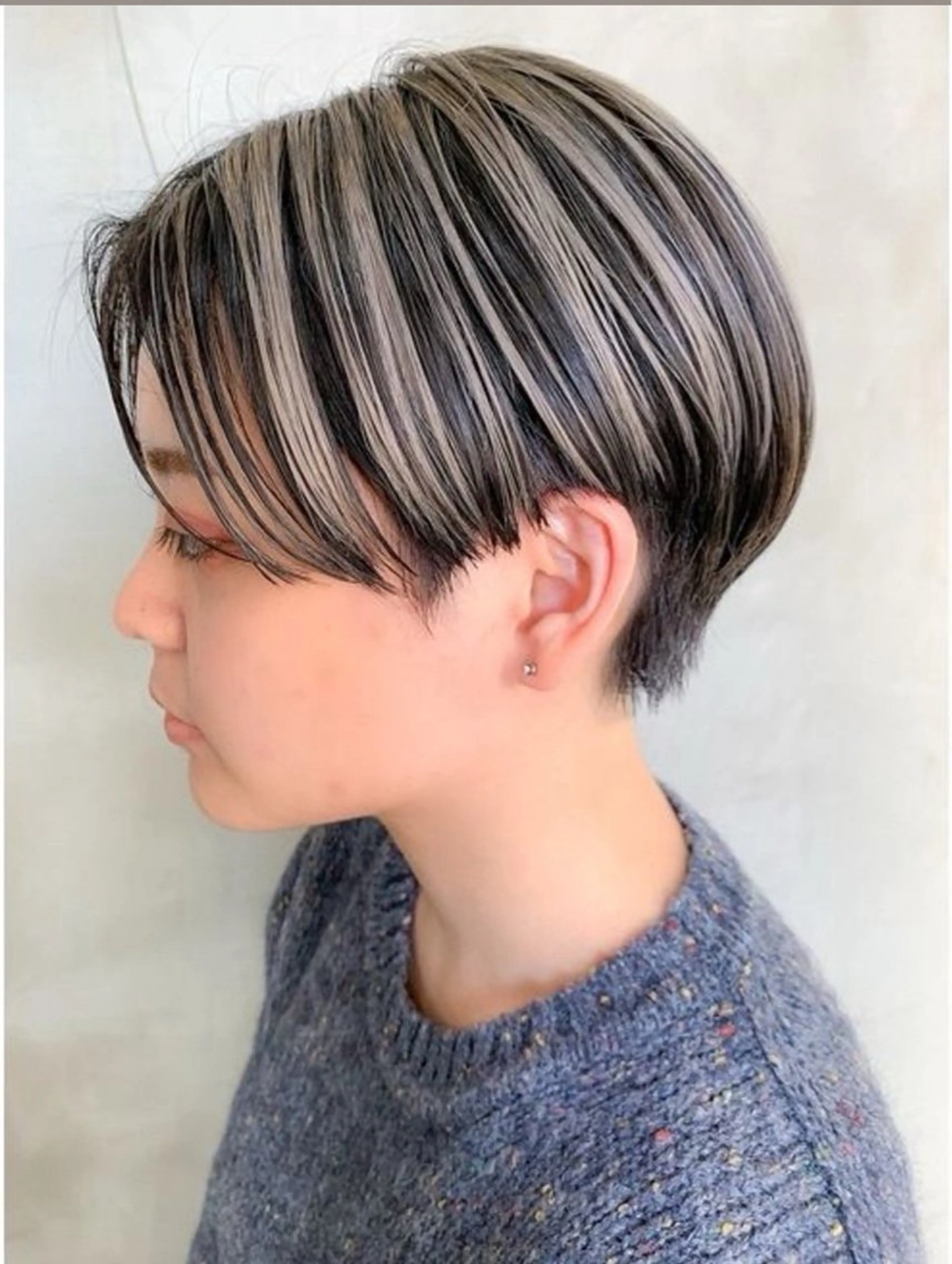 ミディアム カラー カット ヘアカラー トリートメント ハイライト特化/艶カ ラー/FUMIYAのヘアスタイル