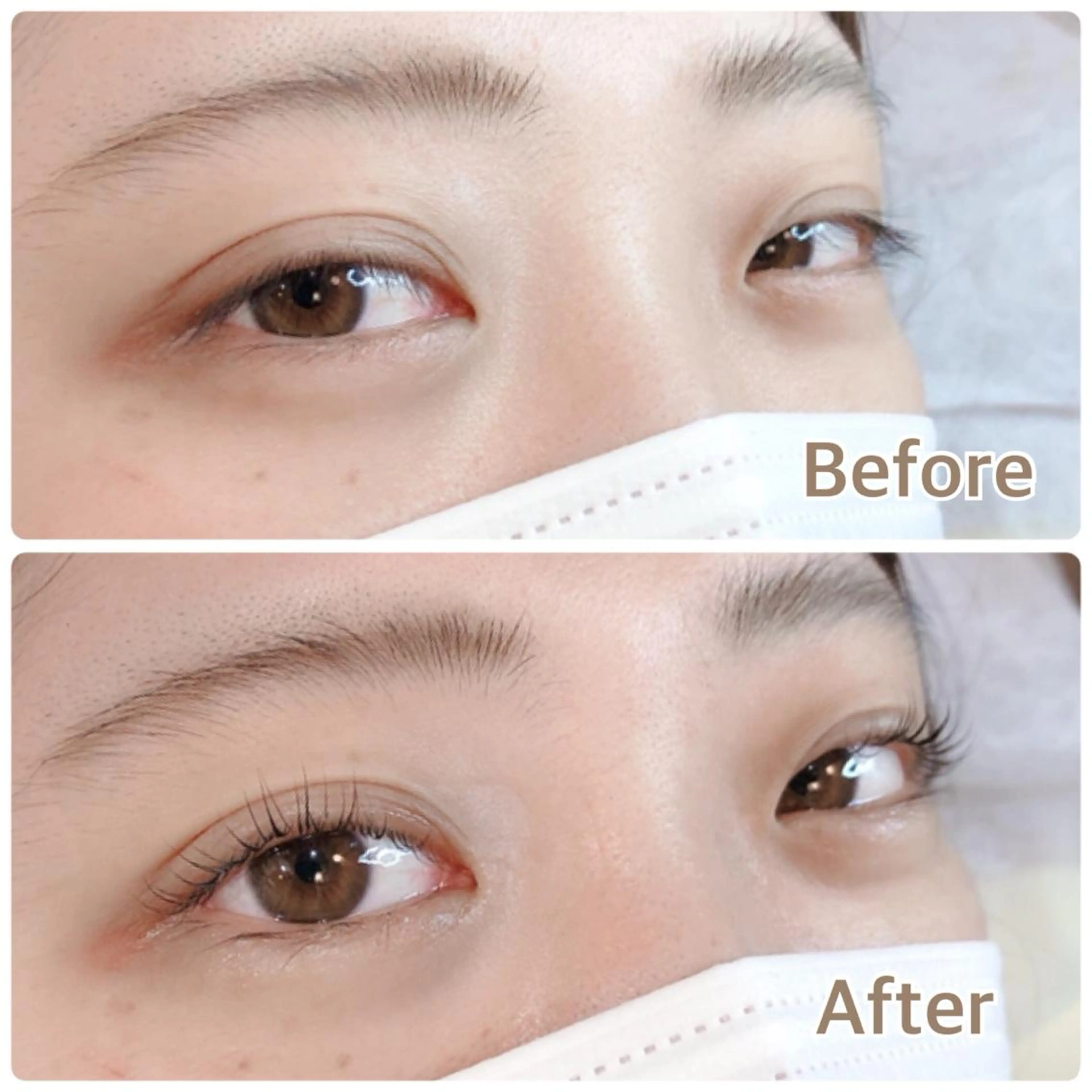 マツエク・マツパ 一重×まつ毛パーマ 渋谷 志保の眉毛・アイブロウイメージ