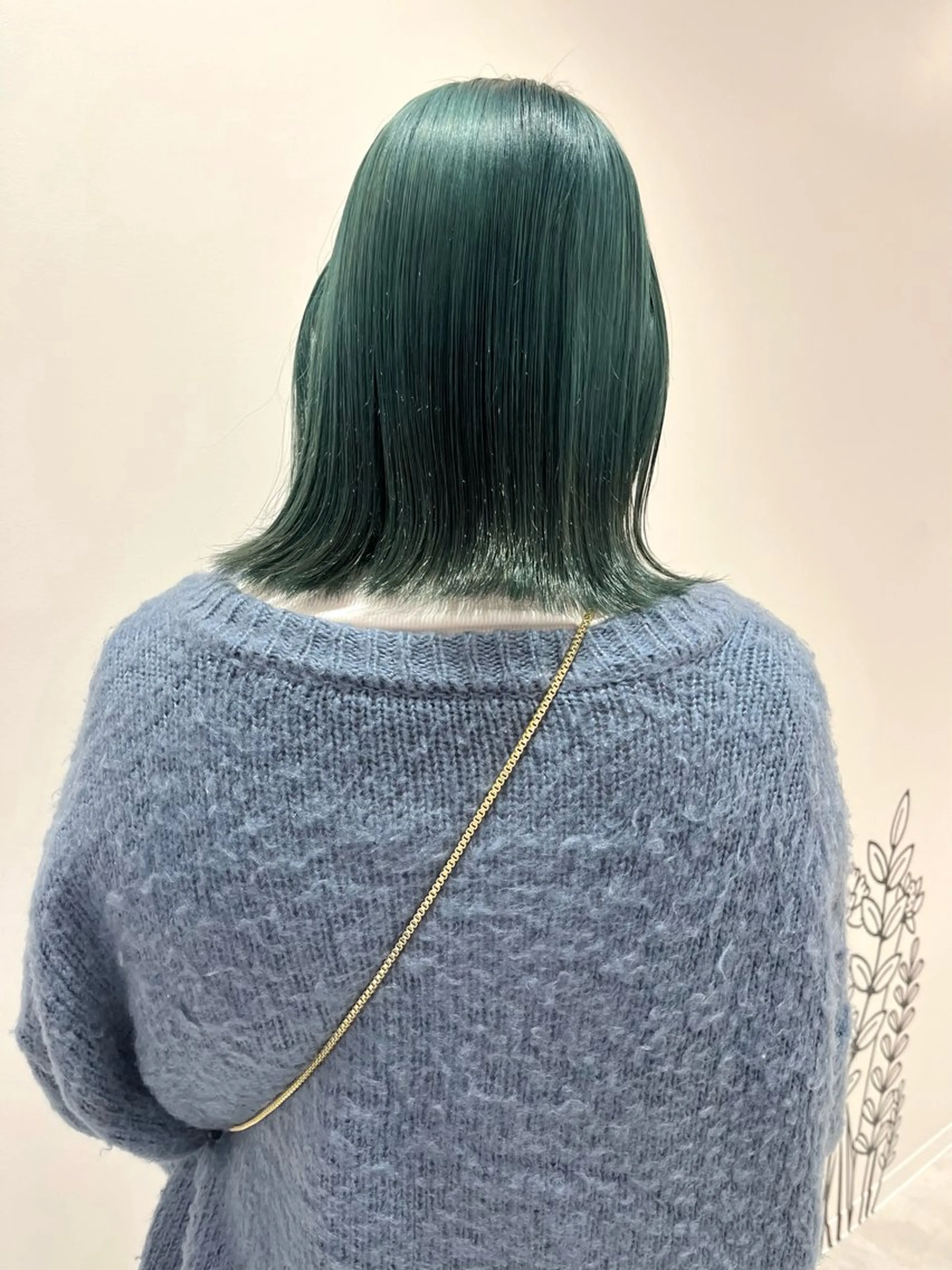 ミディアム カラー ヘアアレンジ ブリーチ カット ヘアカラー トリートメント ヘアセット 🌷ボブ/髪質改善 ストレートのヘアスタイル