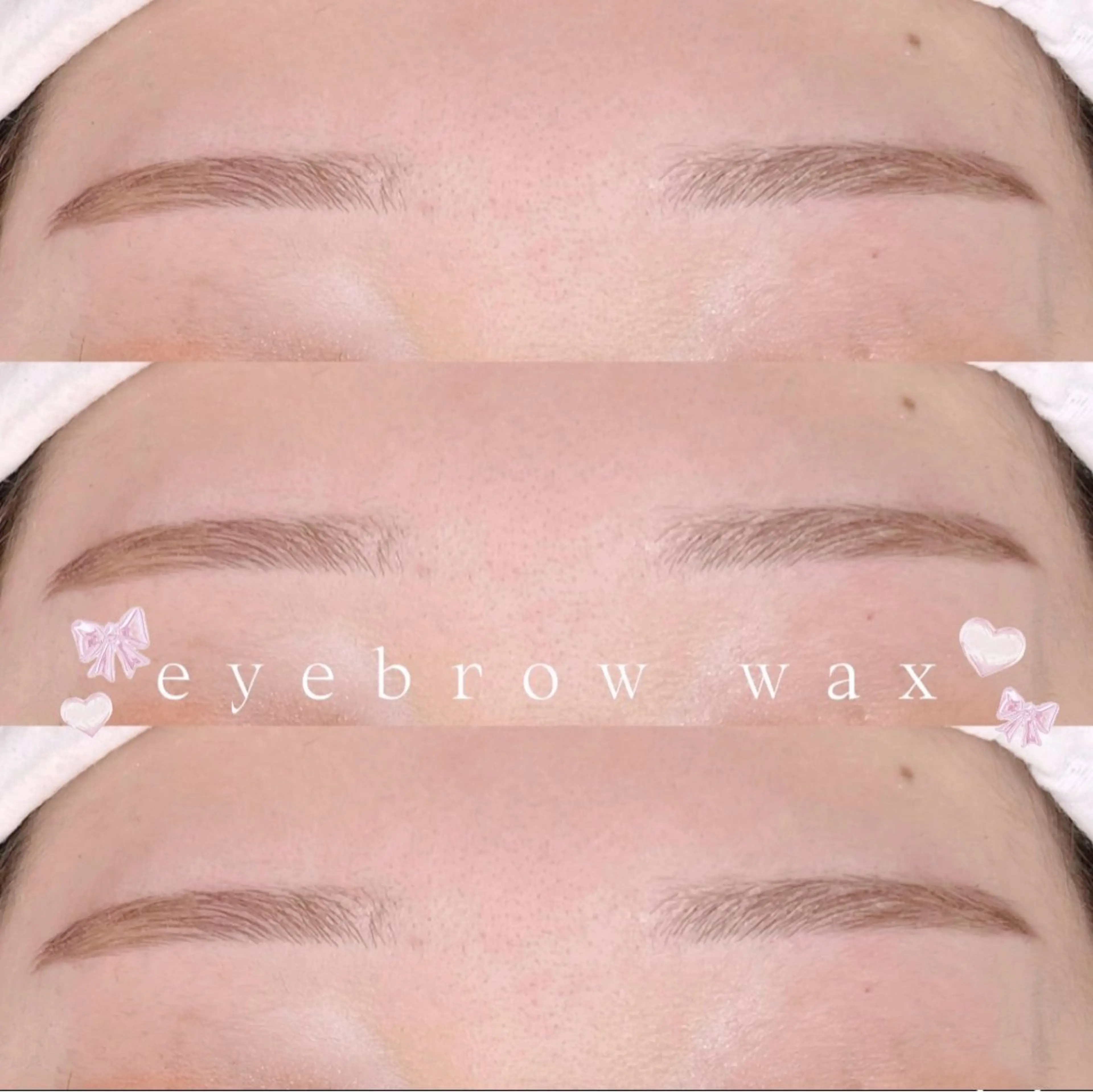 アイブロウ ワックス脱毛 Airi アイリのマツエク・マツパデザイン