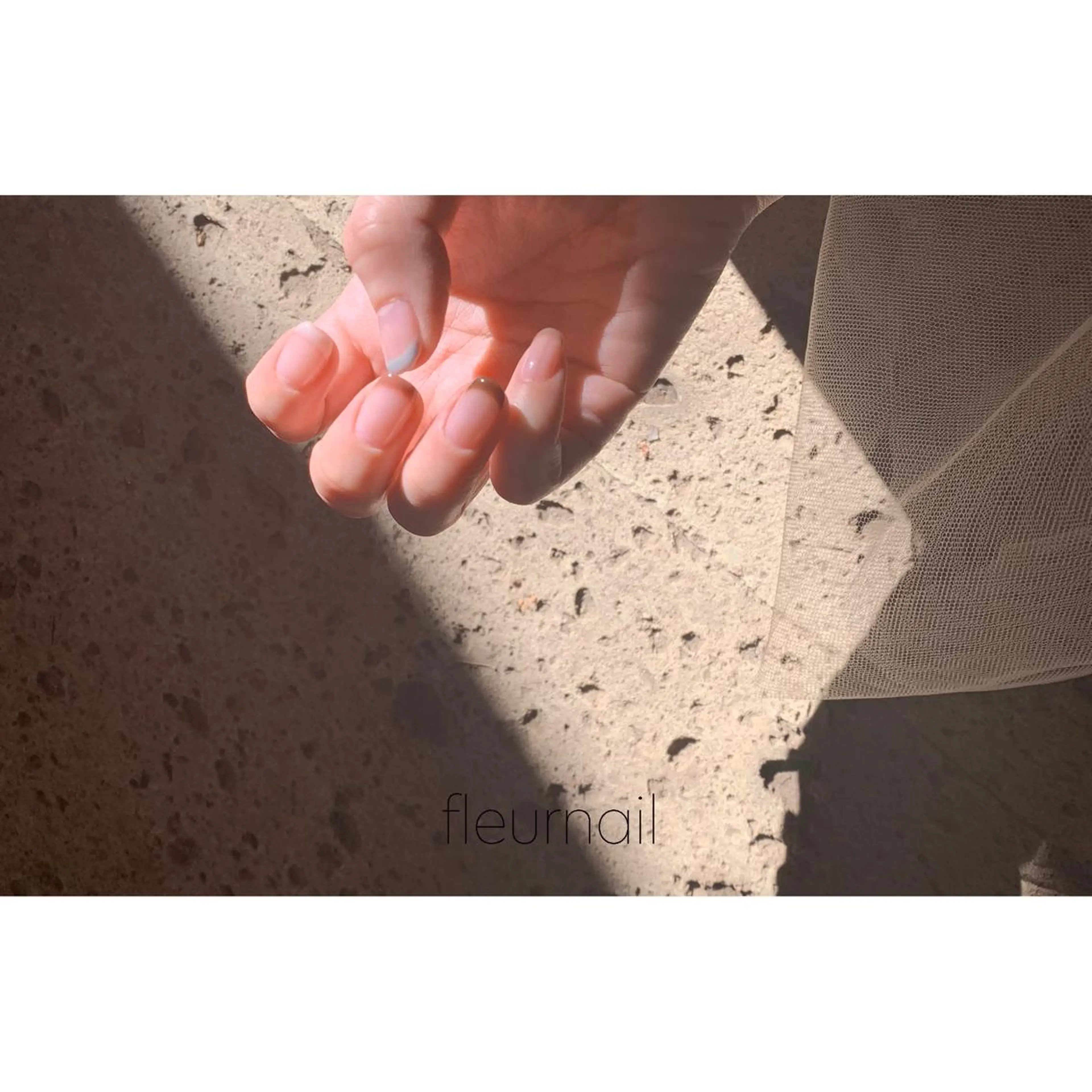 ネイル ジェルネイル パラジェル ハンドネイル fleurnail miuraのネイルデザイン