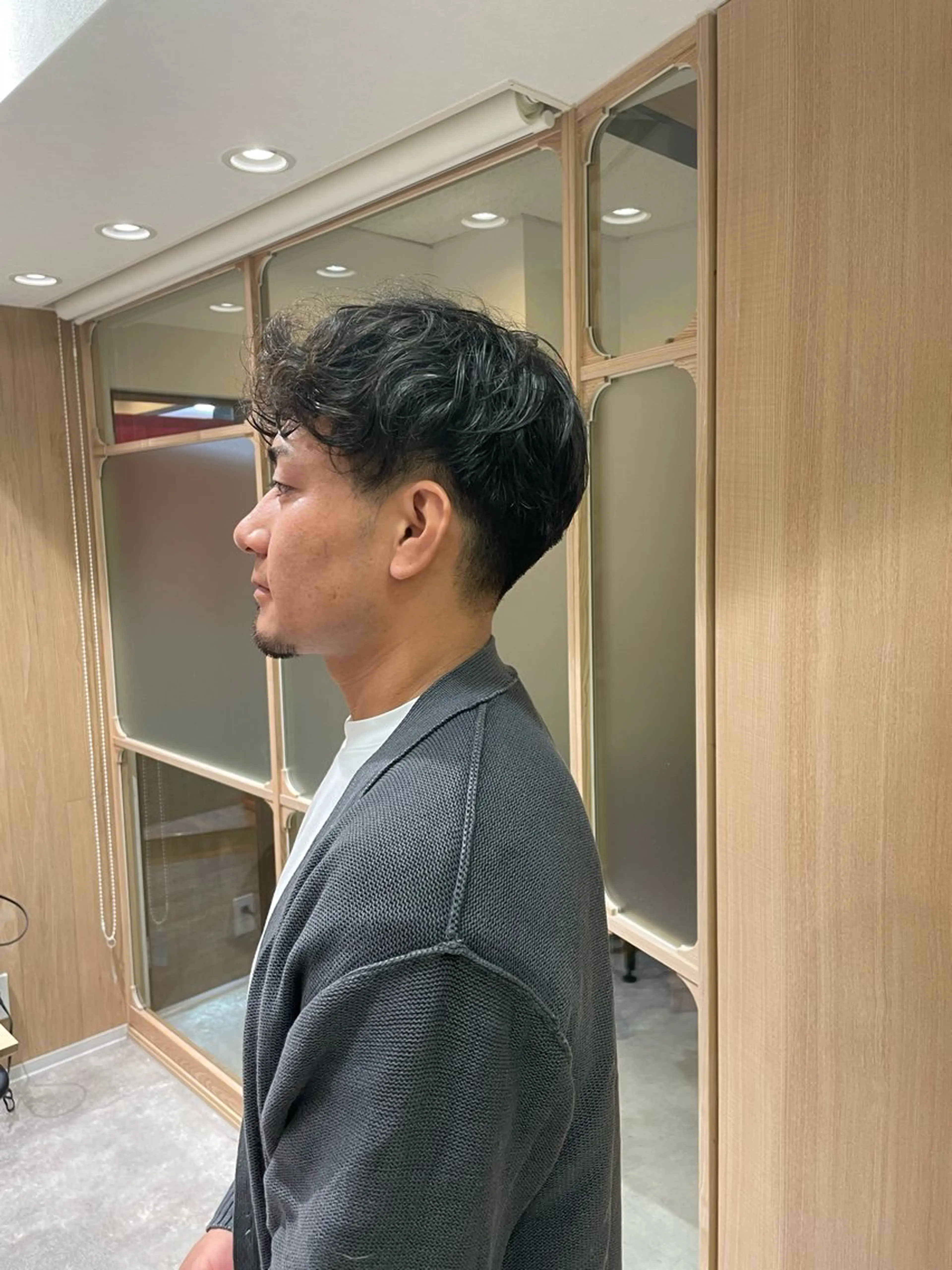 メンズ mahae 林のヘアスタイル