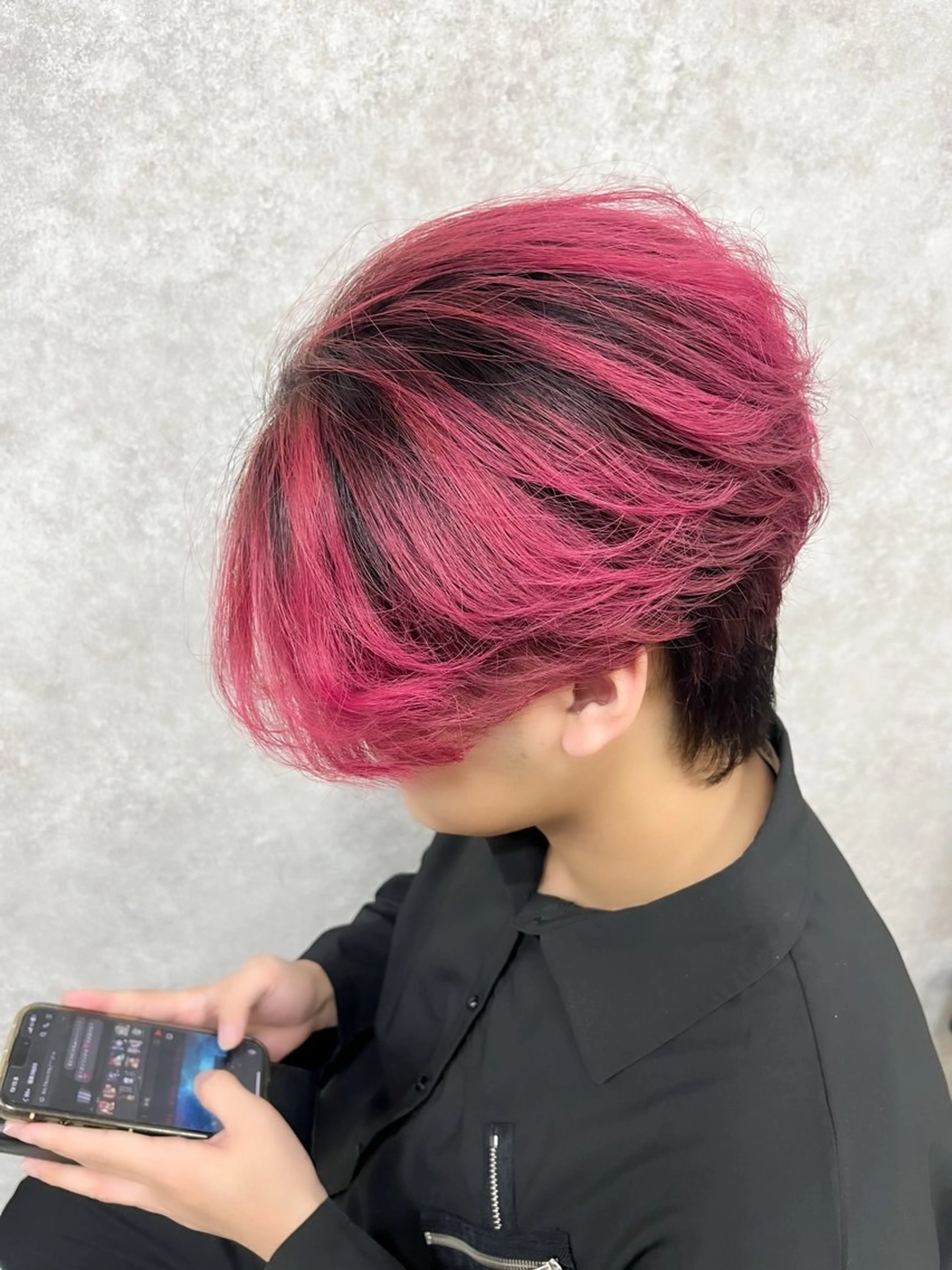 ショート カラー SHUN/韓国/ レイヤー/透明感🖤のヘアスタイル