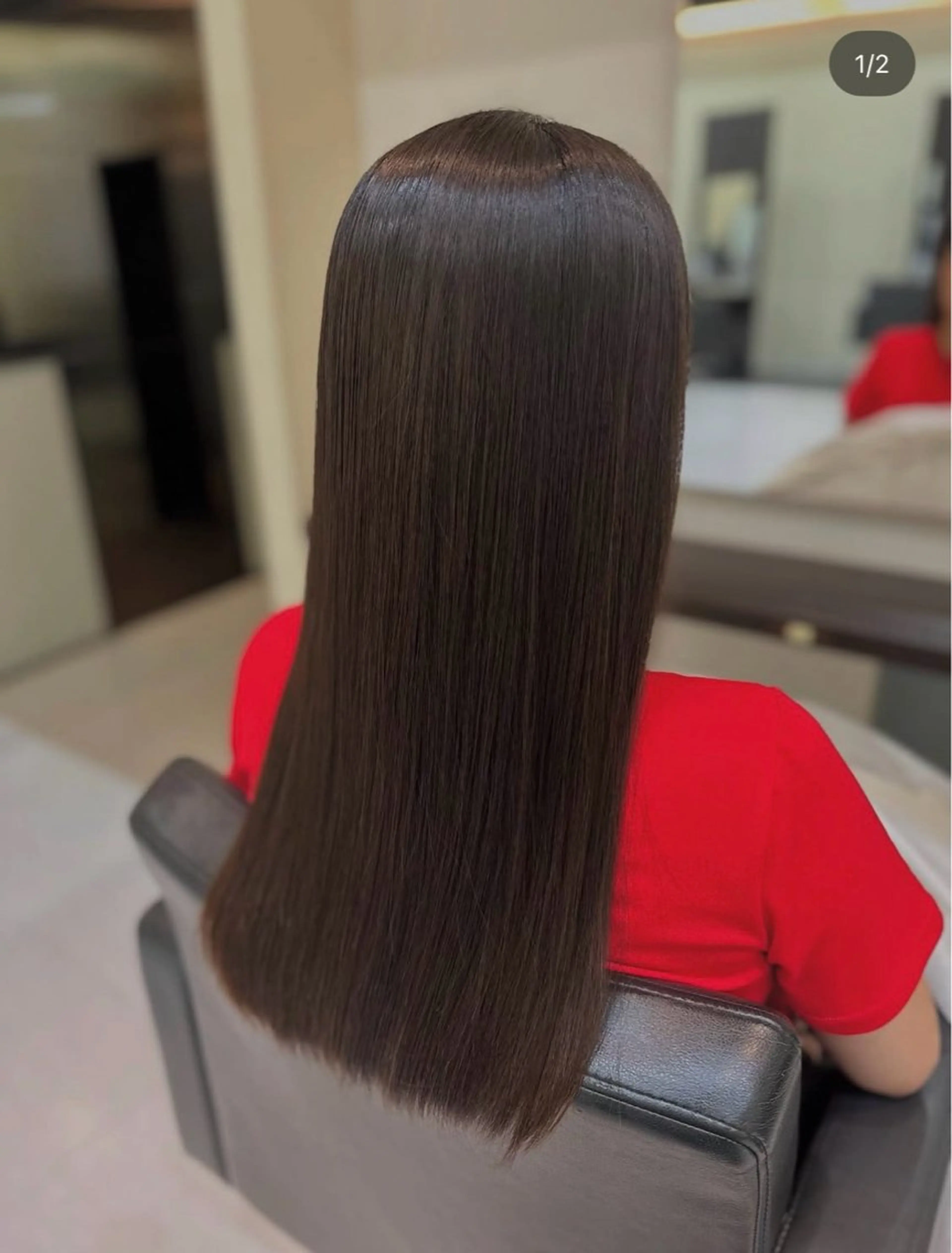 ロング カラー ヘアカラー 伊奈 愛唯のヘアスタイル