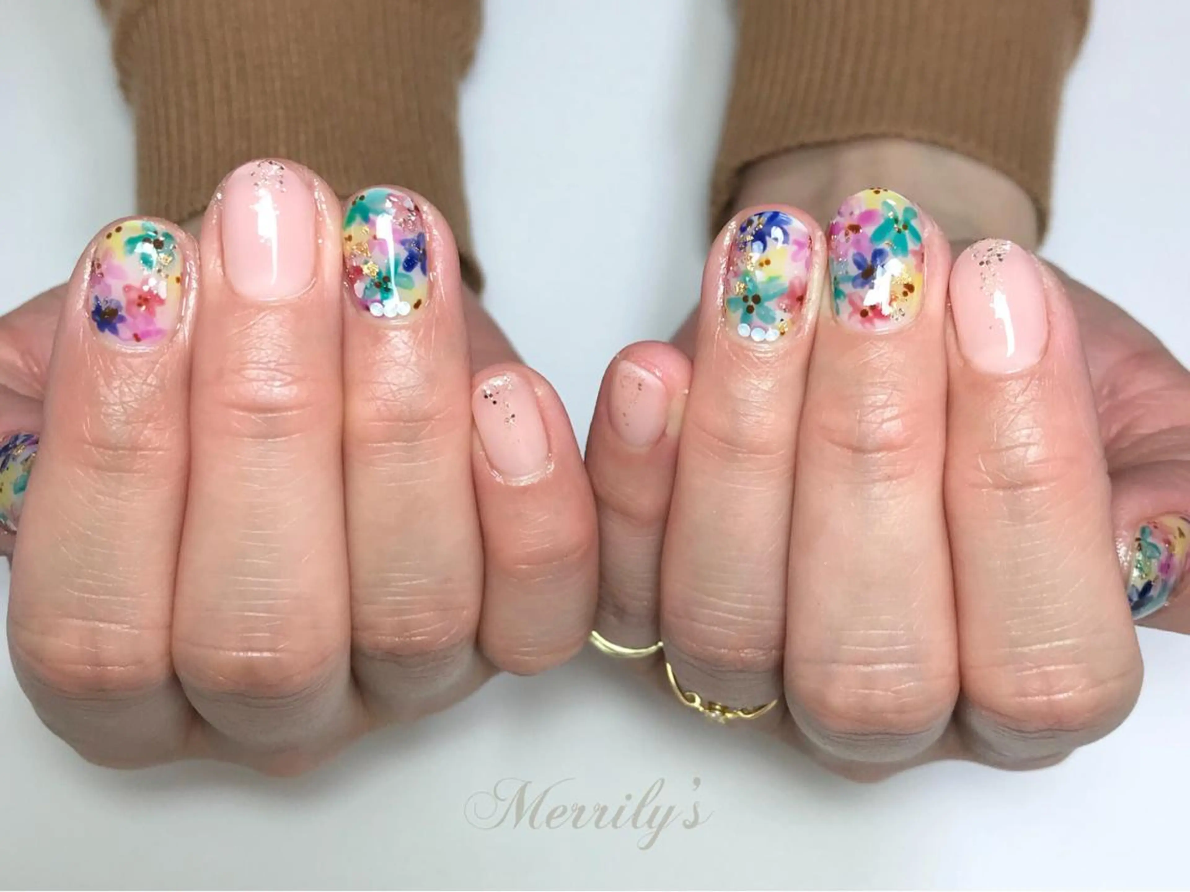 ネイル Merrily's所属・Merrily's Hagi Minaのネイルデザイン