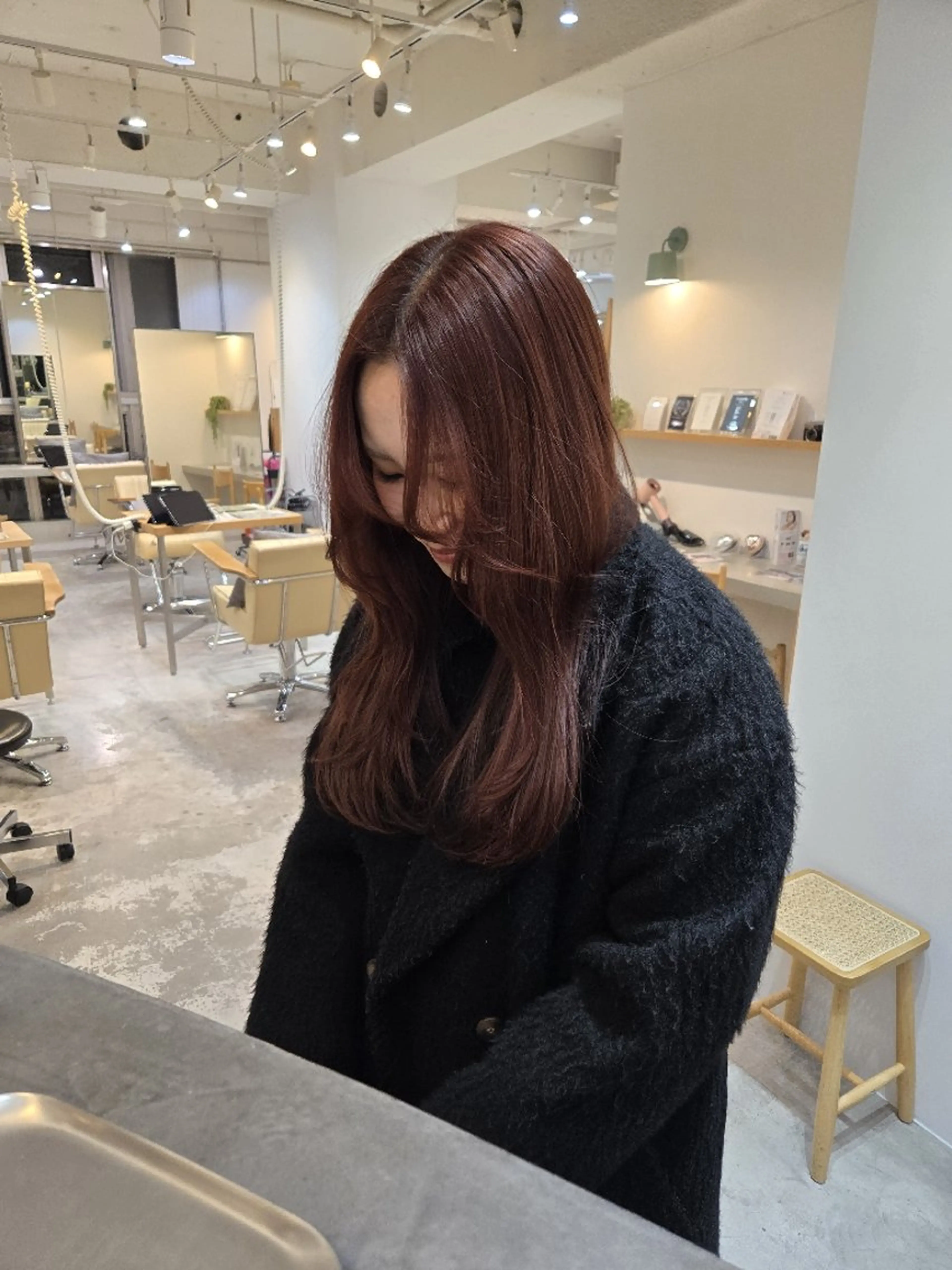 ロング ヘアカラー トリートメント FILMS 柏所属・UCHIBORI NAMIのヘアスタイル