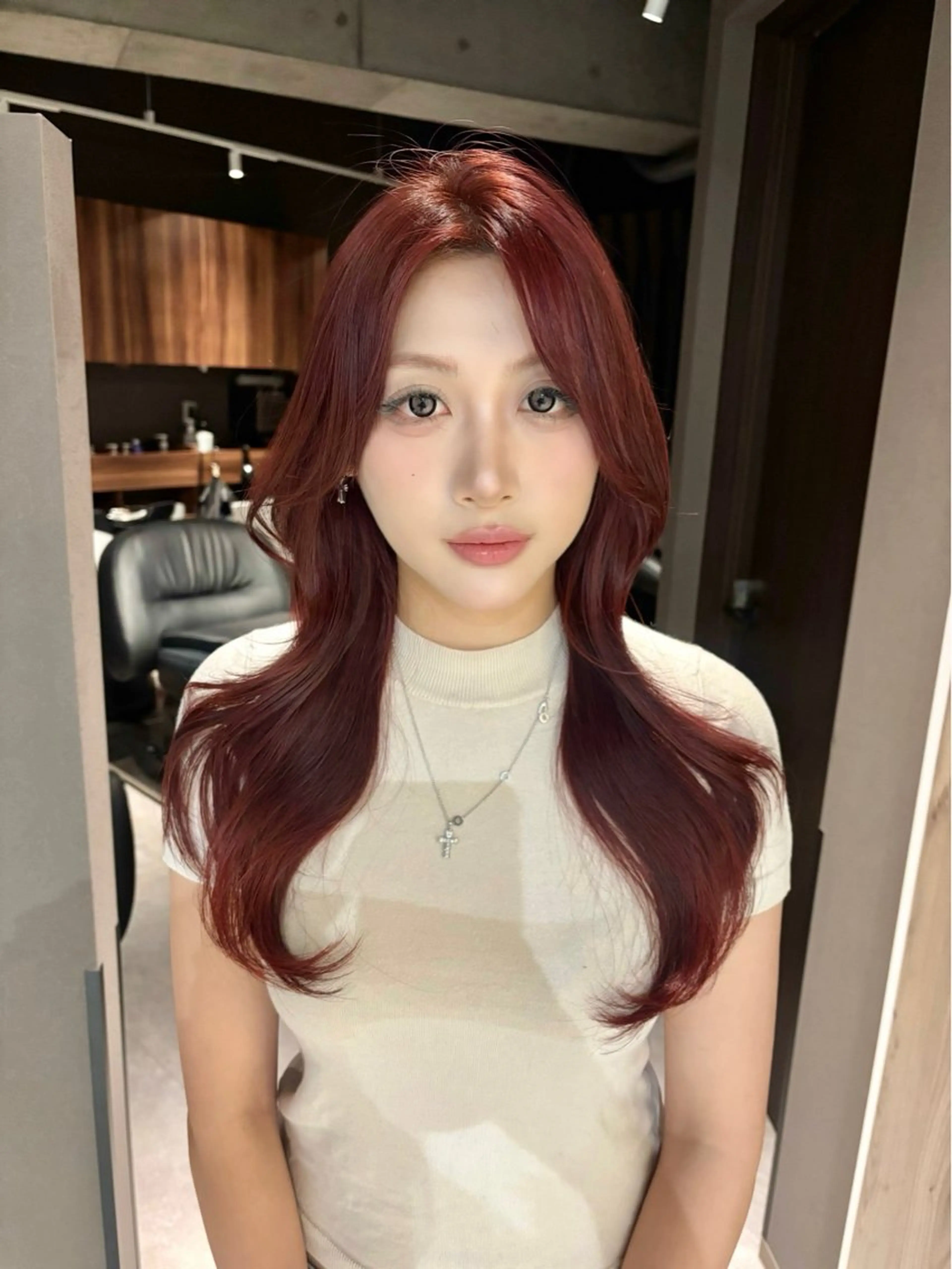 ブリーチなしダブルカラー＋超音波3stepトリートメントの写真