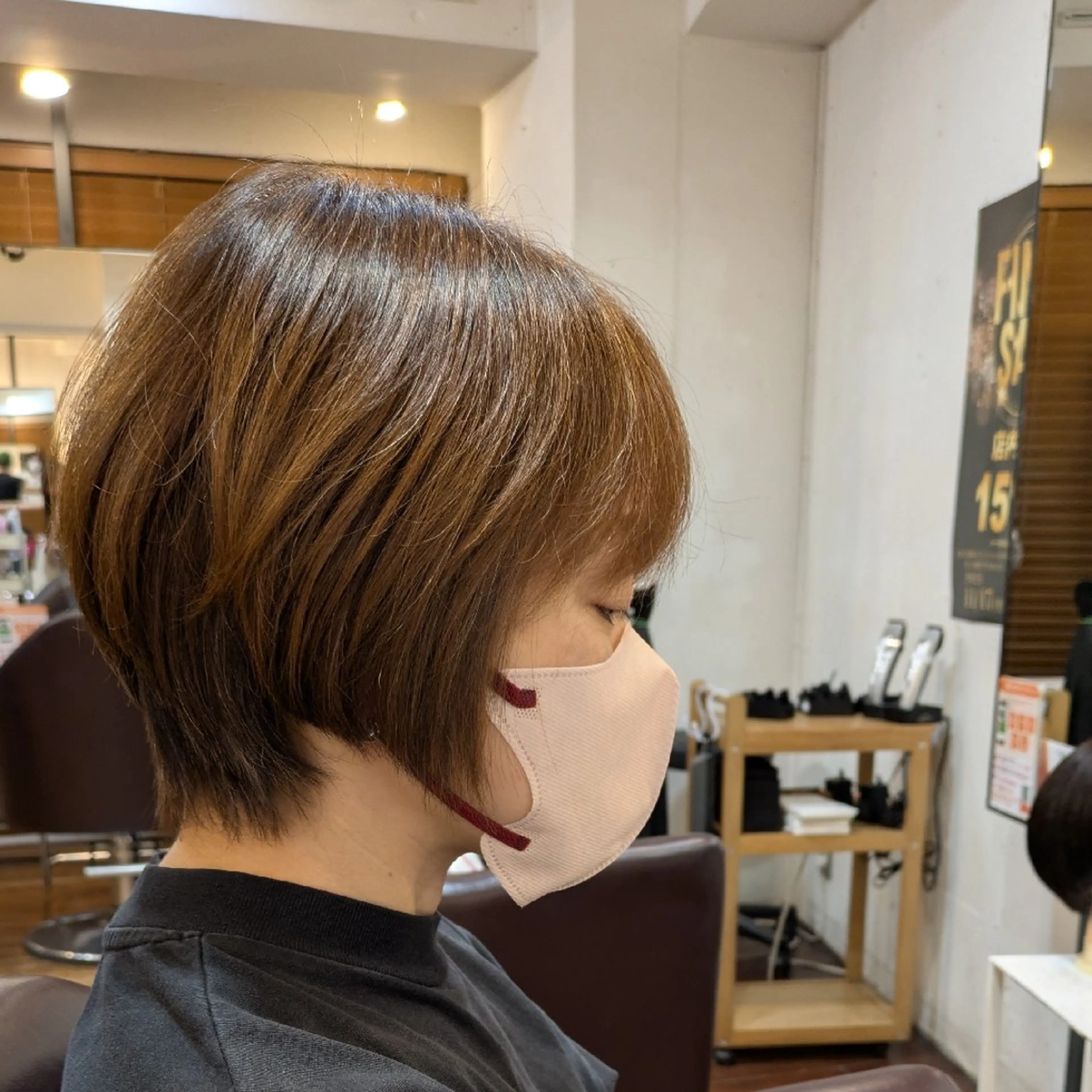 ショート ショートヘア Mars soleil 宝塚駅駅前店所属・浅井 琴音のヘアスタイル