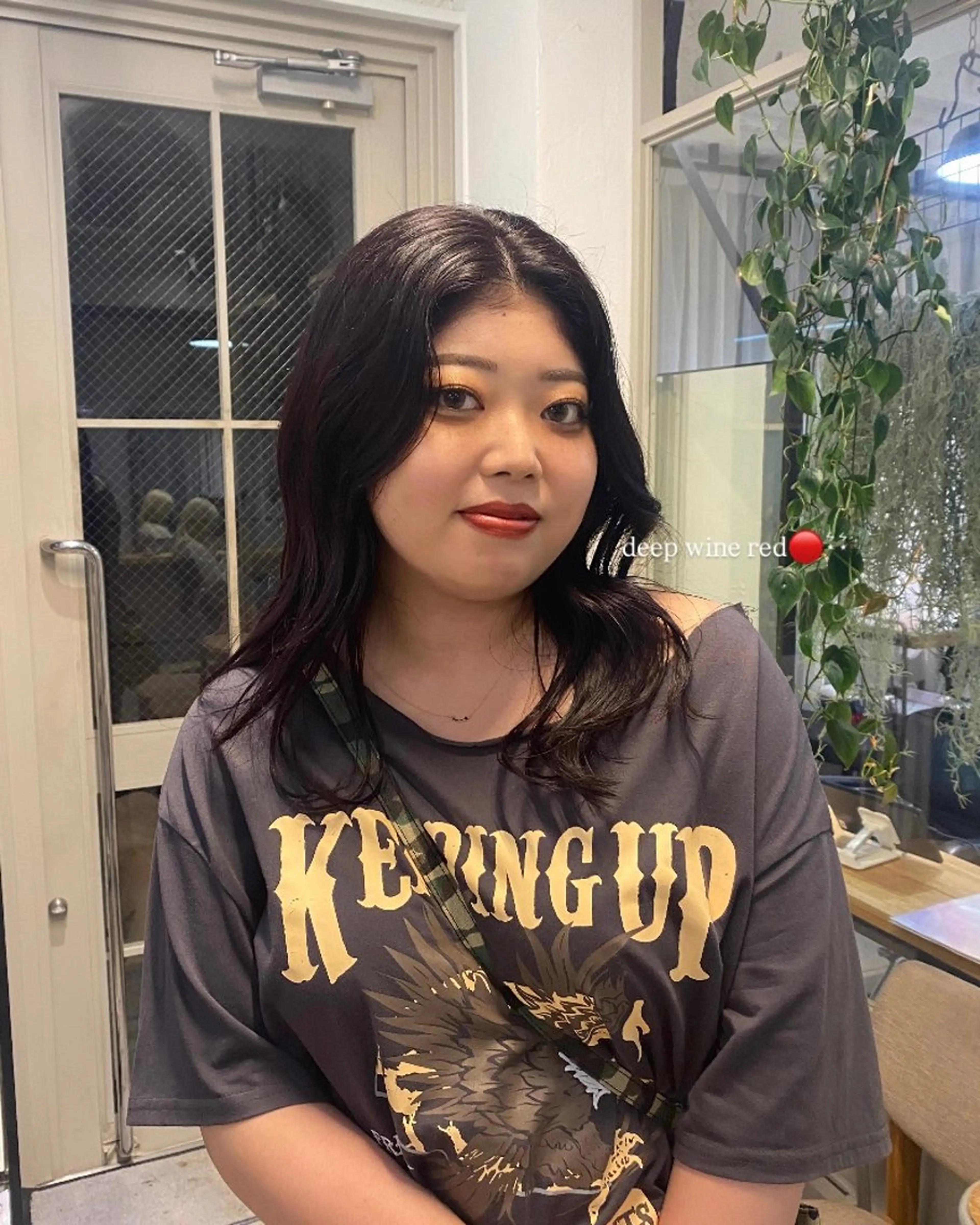 ミディアム カラー Lomalia／ yuzuki🤎ᐩᕀのヘアスタイル