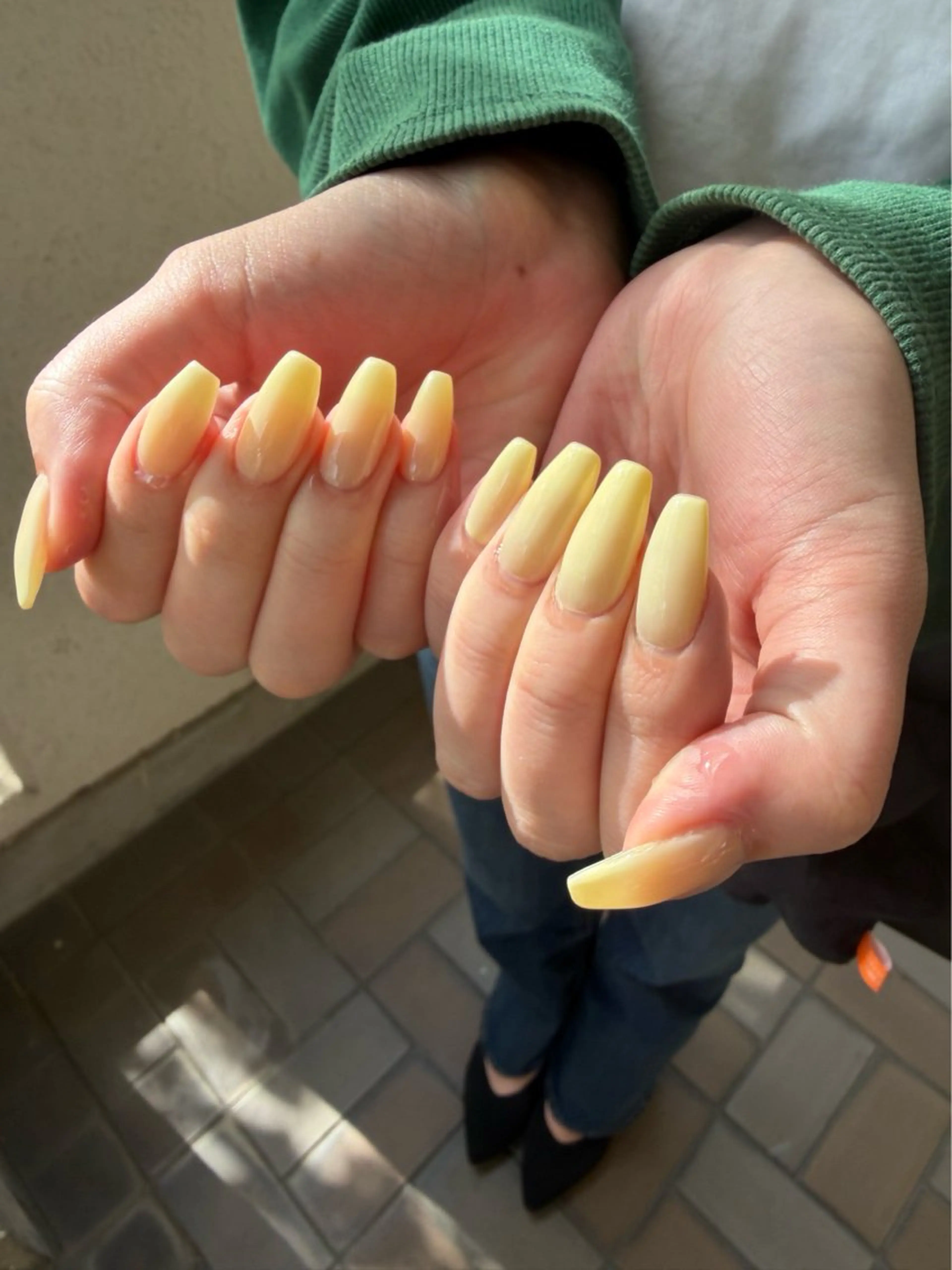 ネイル ロングネイル ハンドネイル Petit maisonのネイルデザイン