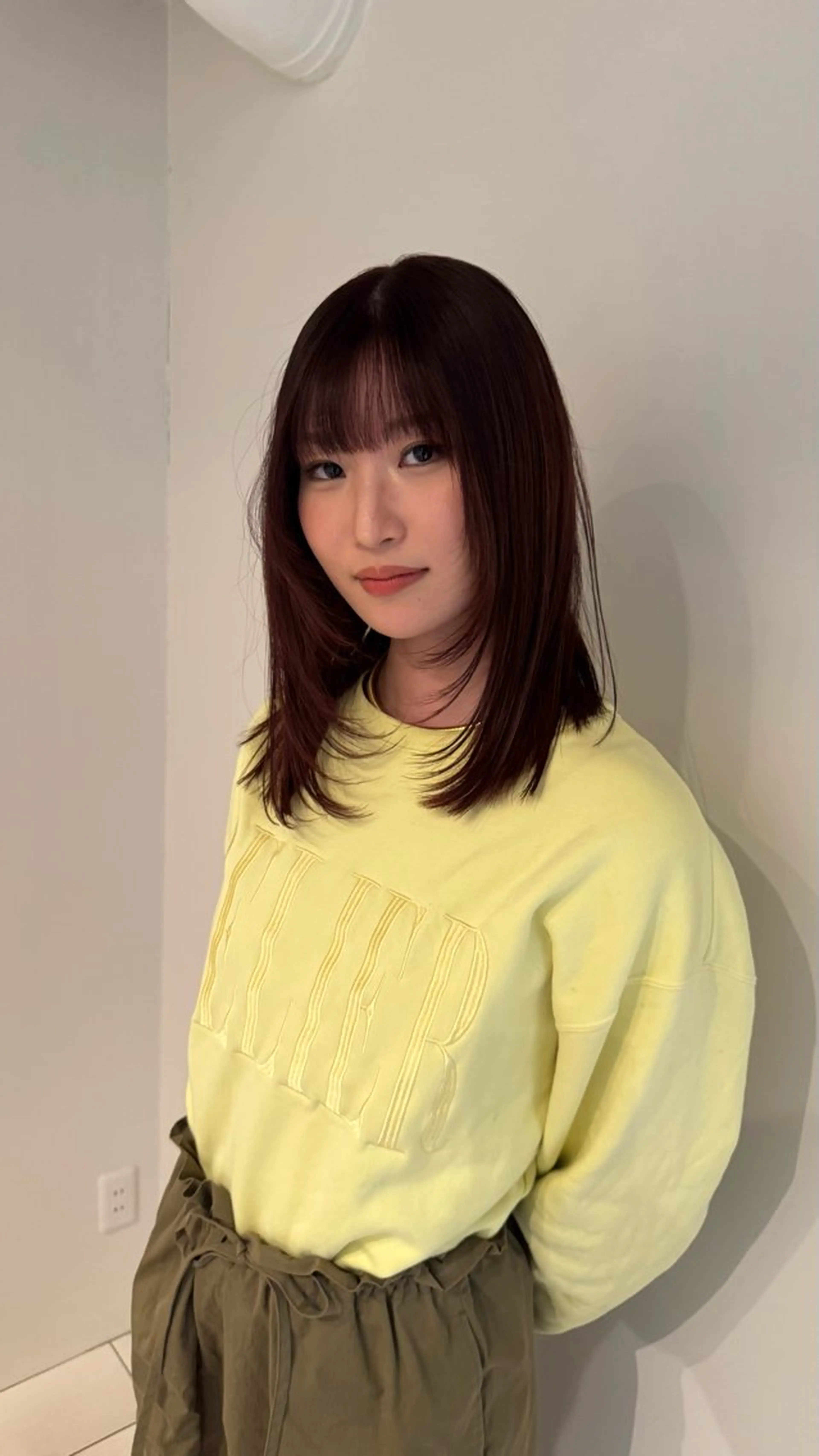 ミディアム 新潟/万代/ベージュ ダブルカラー髙橋魁真のヘアスタイル