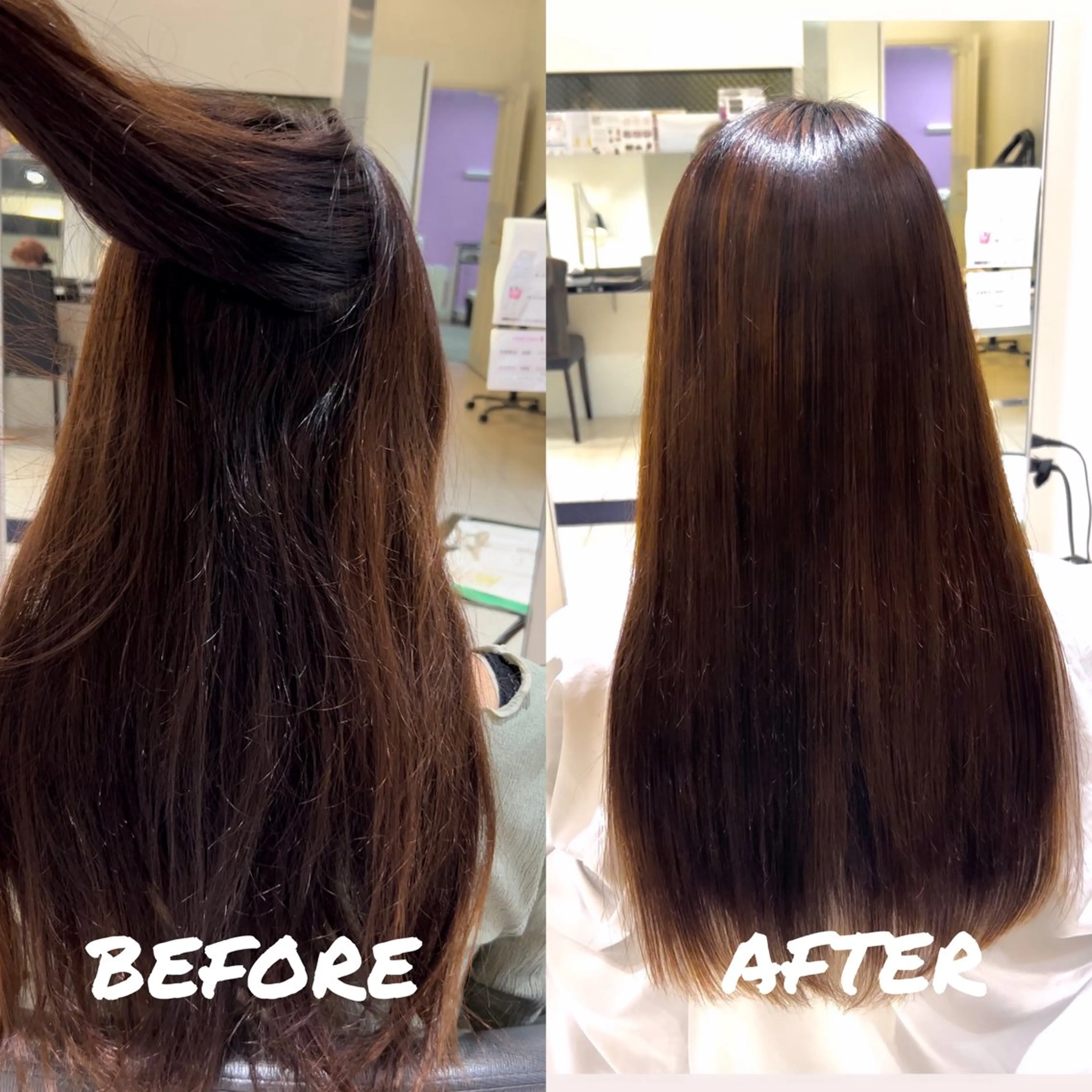 ミディアム パーマ トリートメント 👑松山ストレート/ メンズヘア/龍仁👑のヘアスタイル