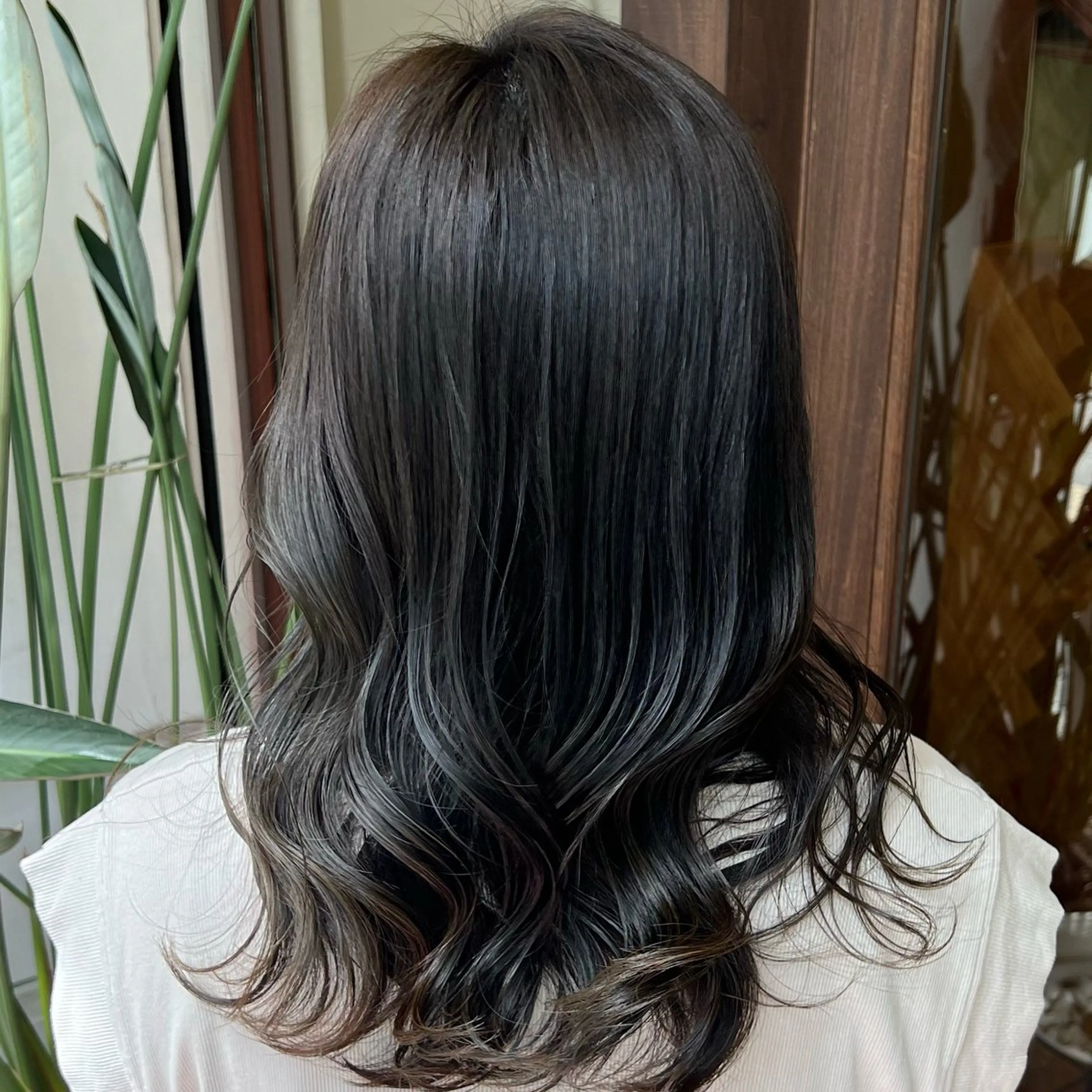 ロング カラー ブリーチカラー🦖 岡部木乃夏のヘアスタイル