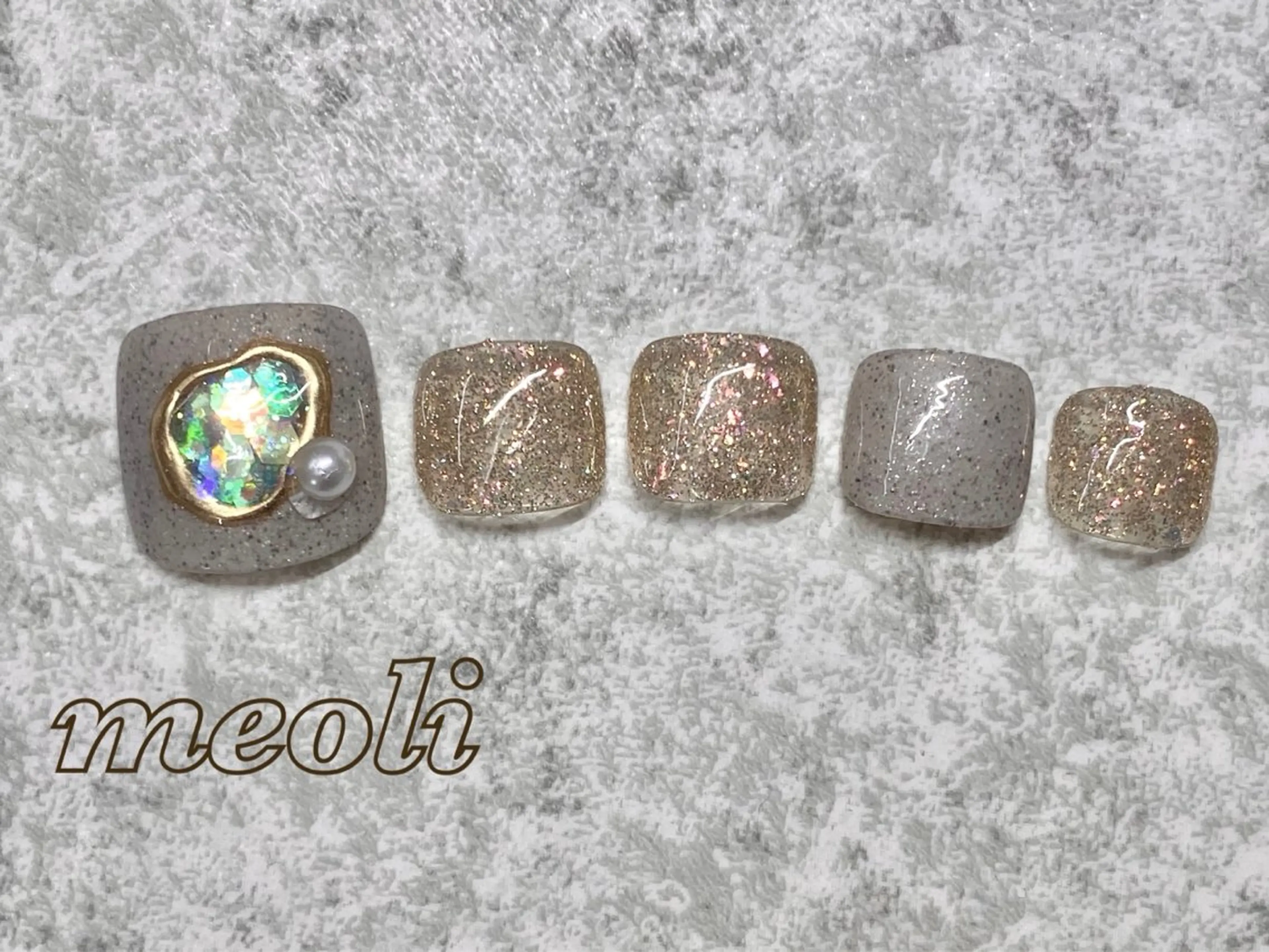 ネイル フットネイル nail salon meoli メグのネイルデザイン