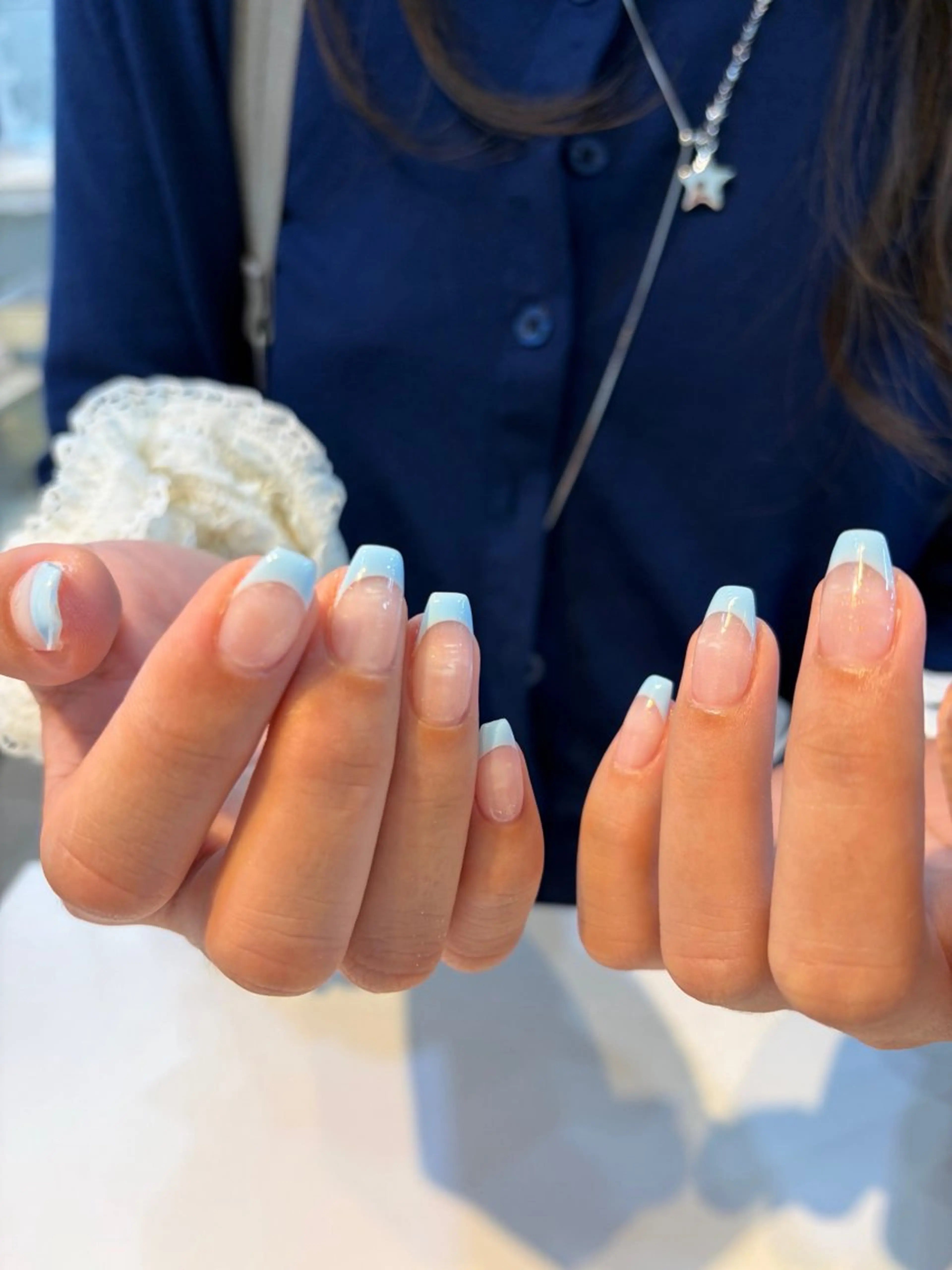 ネイル フレンチネイル Mellow [メロー] by Cherie la mer所属・mellow 新宿店 saitoのネイルデザイン