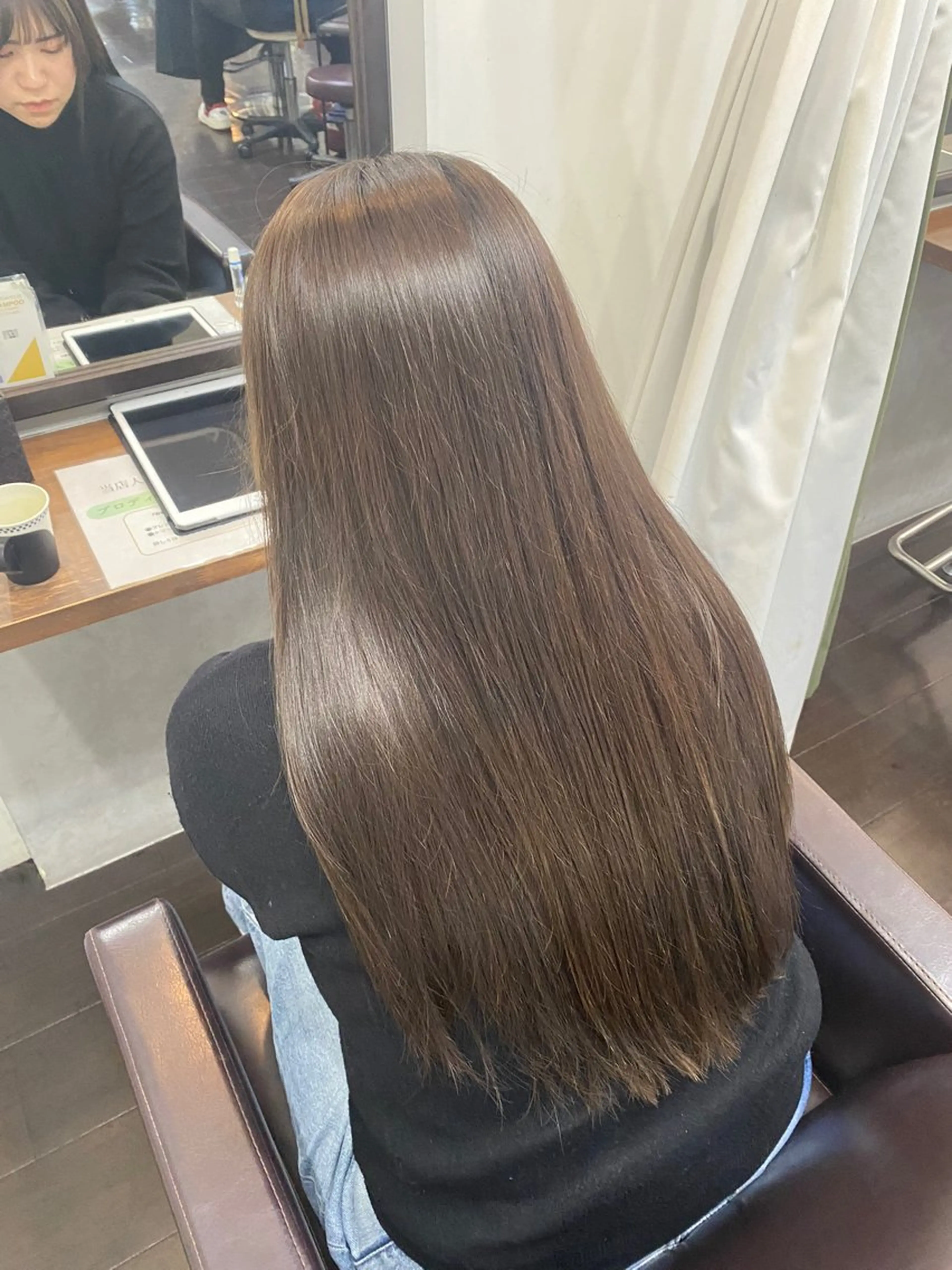 ロング カラー ヘアアレンジ 🍒ᩚ名駅/艶髪 縮毛矯正/あゆ🍒ᩚのヘアスタイル