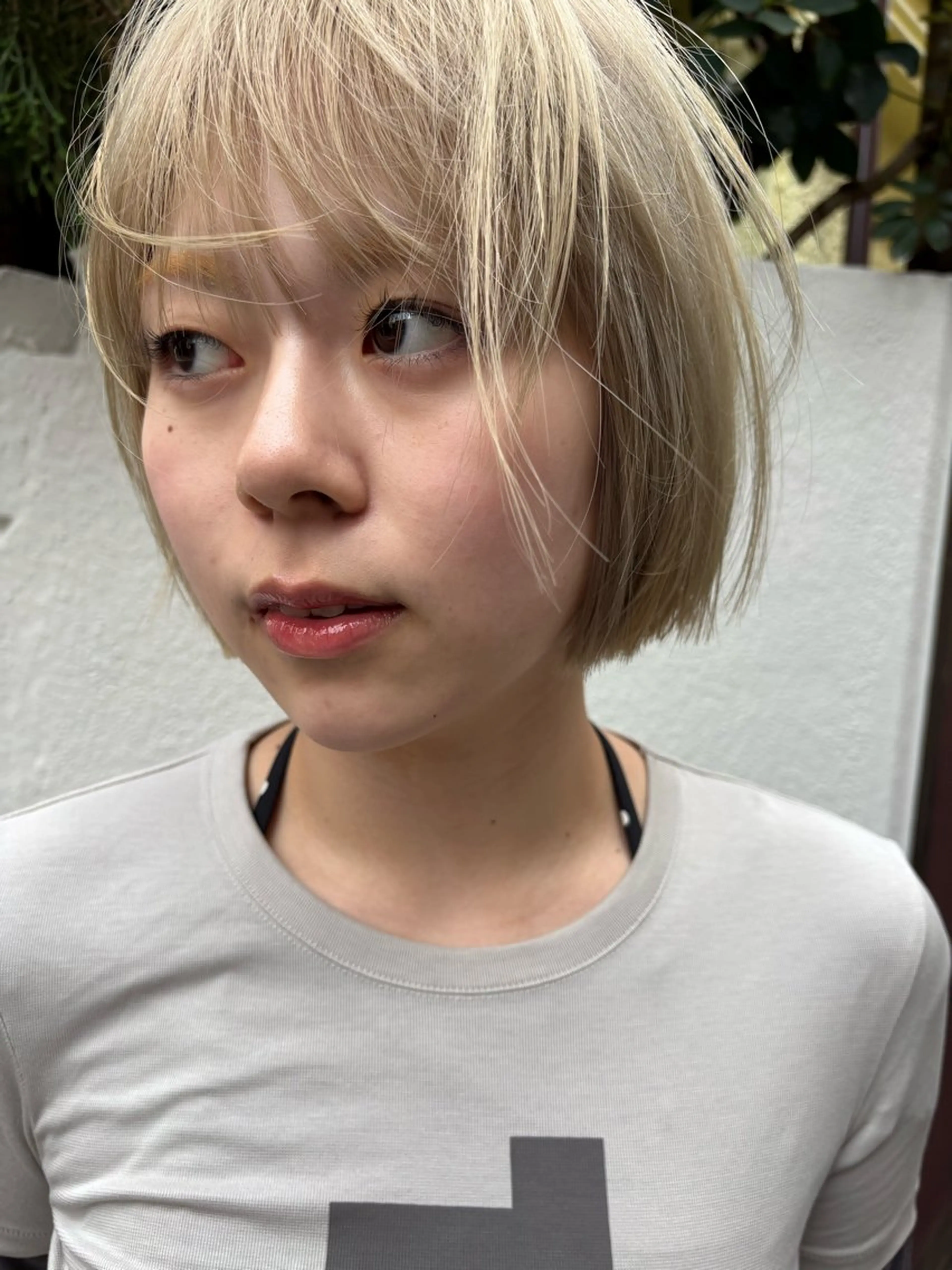 ミディアム ヘアカラー 田中 隼斗のヘアスタイル
