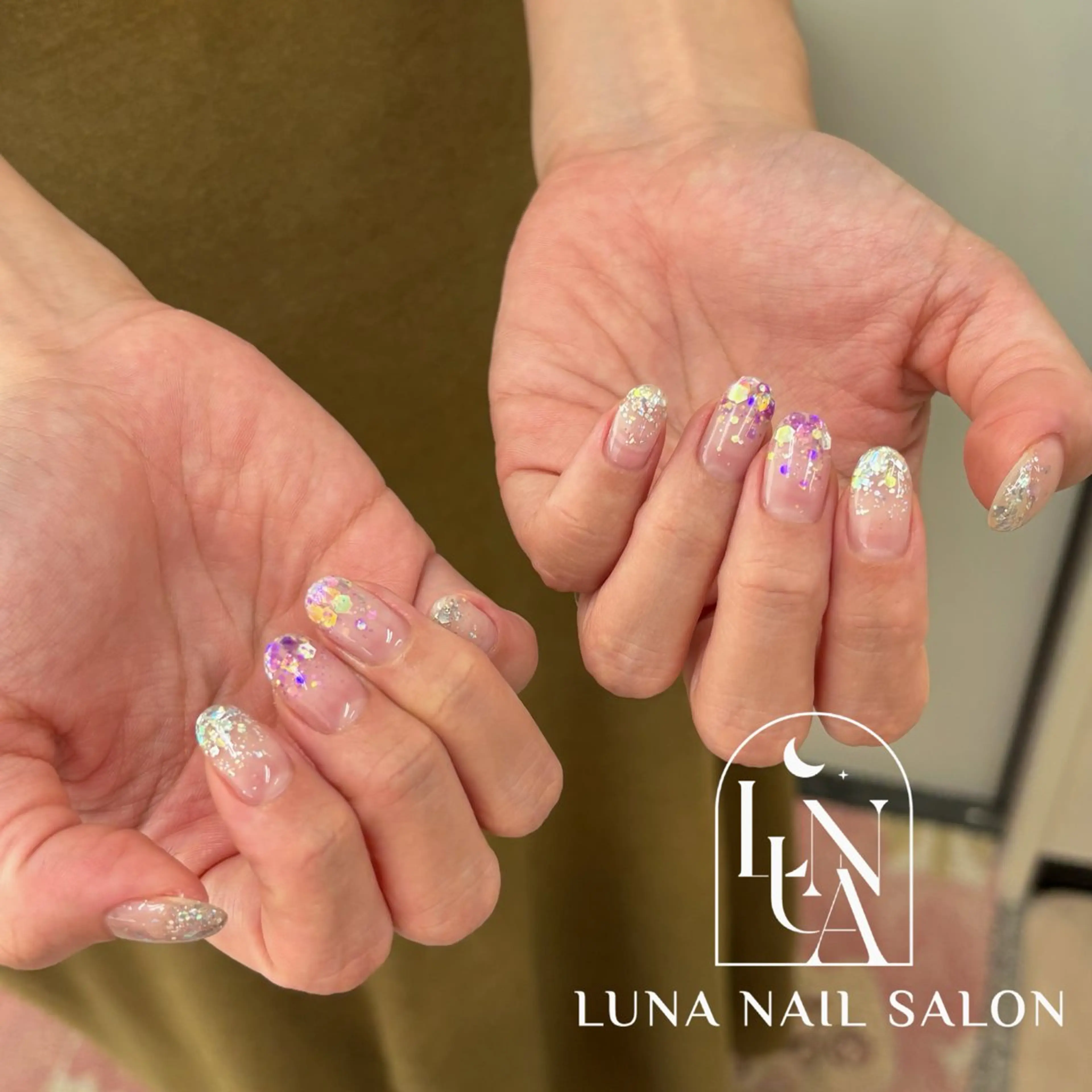 韓国系キラキラ✨ラメの写真