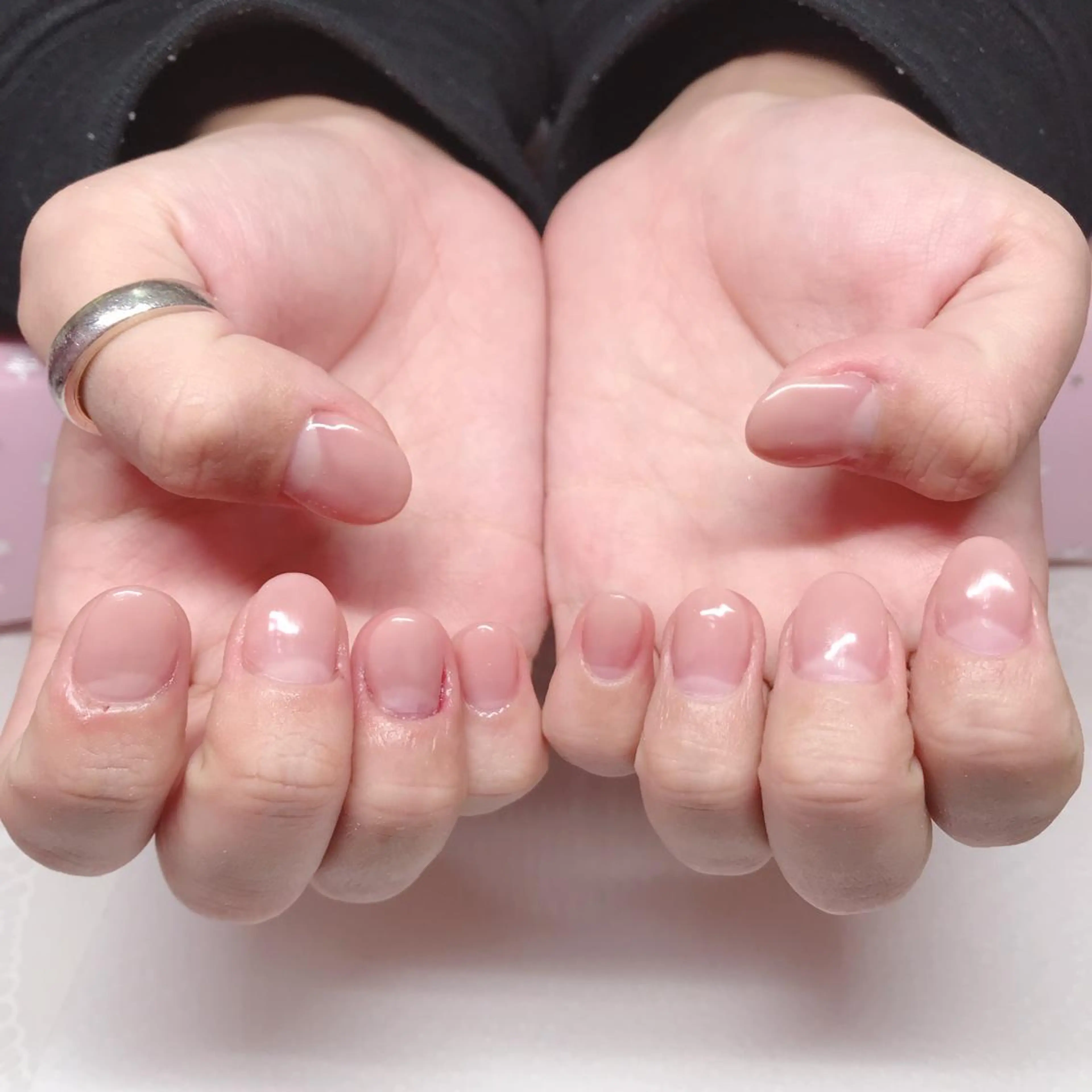 ネイル ハンドネイル 深爪を断らない スカルプ高評価店のネイルデザイン