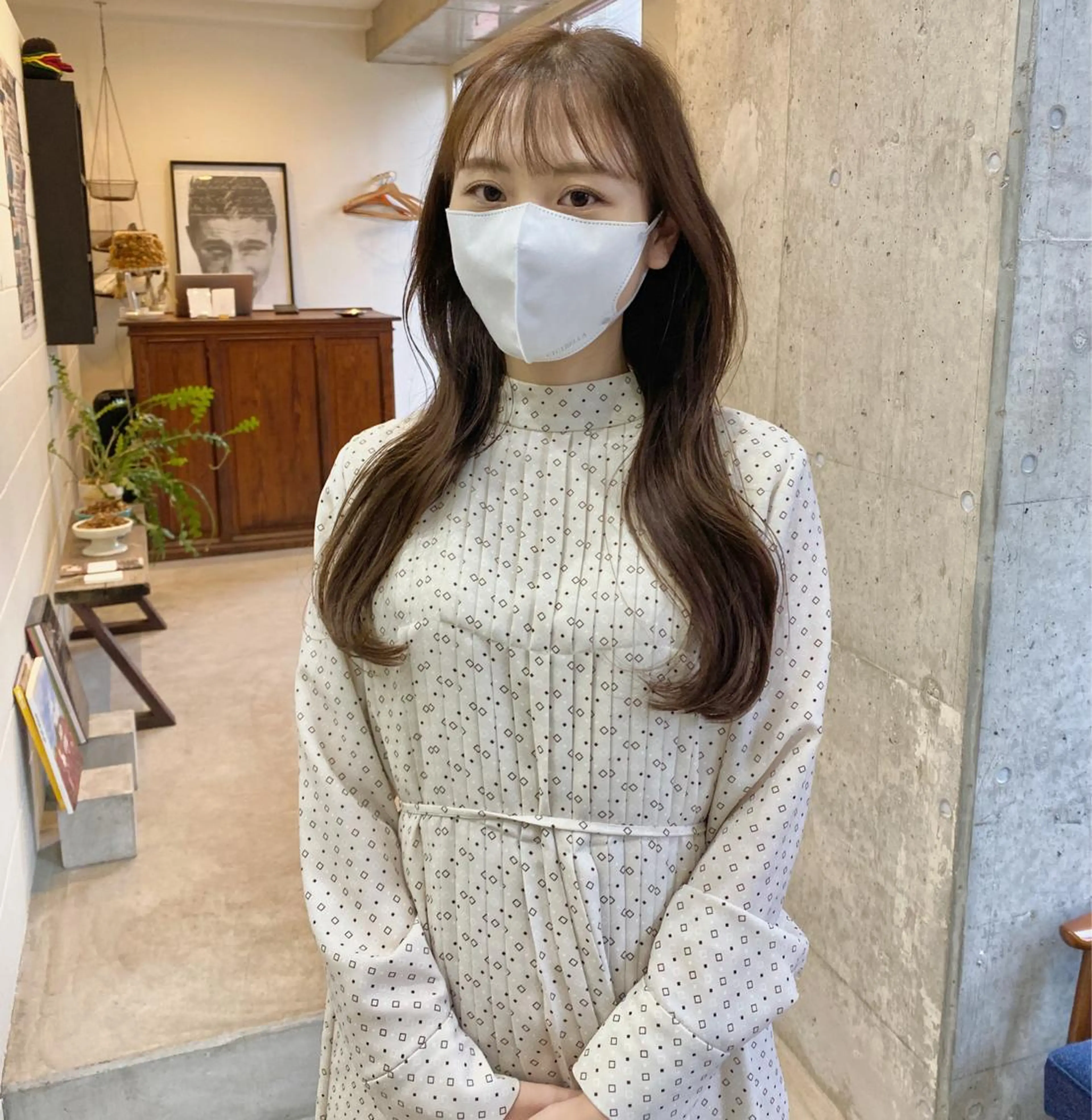 ロング カラー アッシュ ベージュカラー 透明感カラー カット ヘアカラー 🌷Asuka /レイヤーカット🌷のヘアスタイル