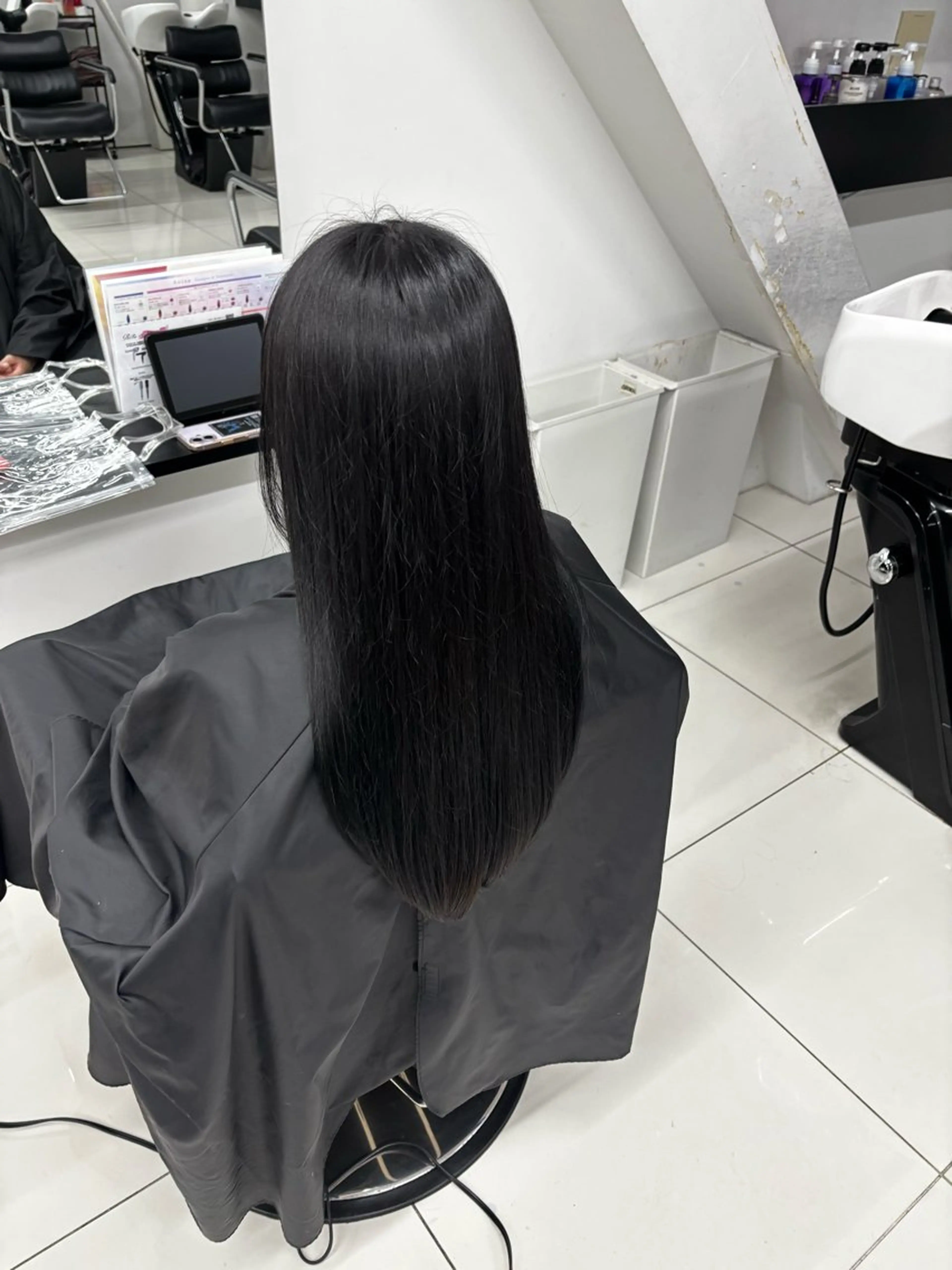 ロング カラー カラーモデル募集♩ ALIVEりんのヘアスタイル