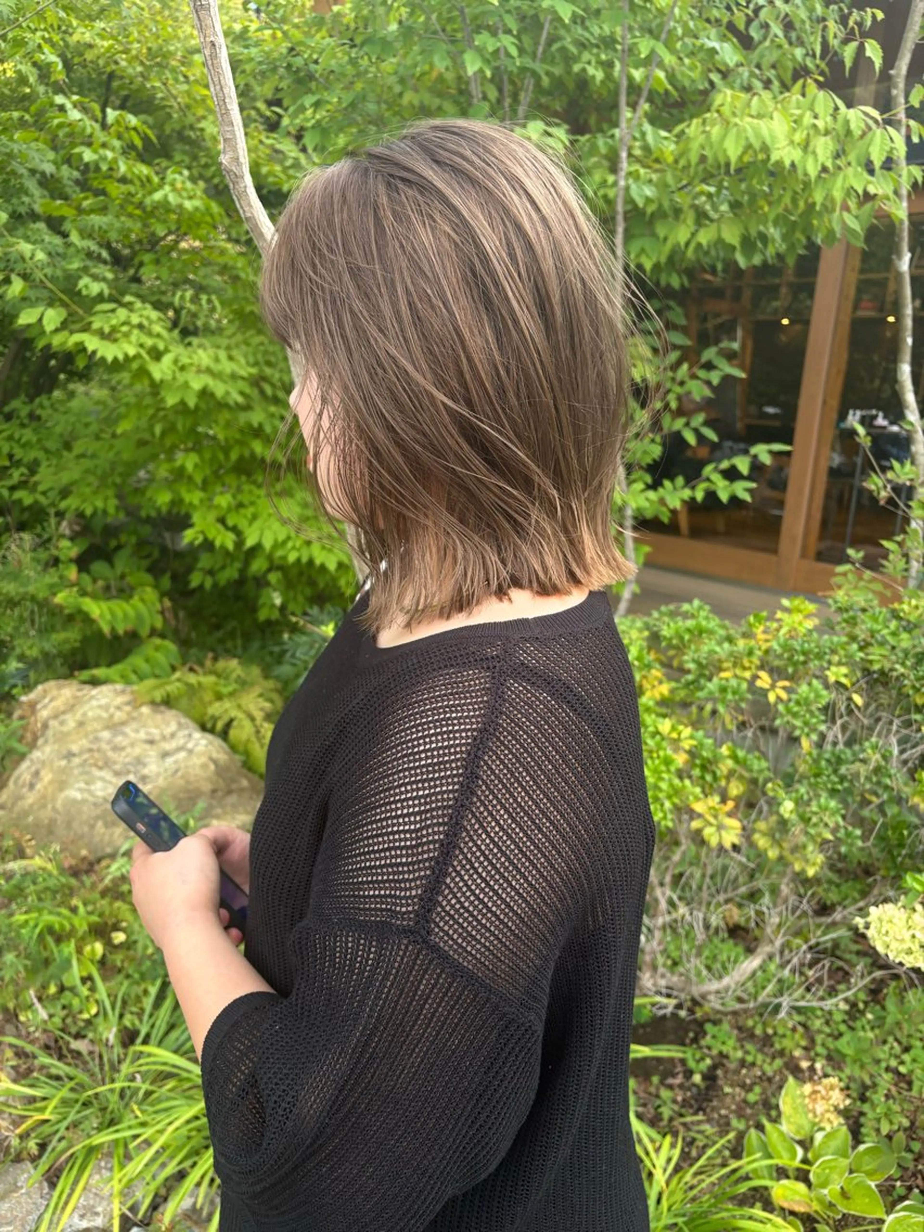 ミディアム 柏葉 南斗のヘアスタイル