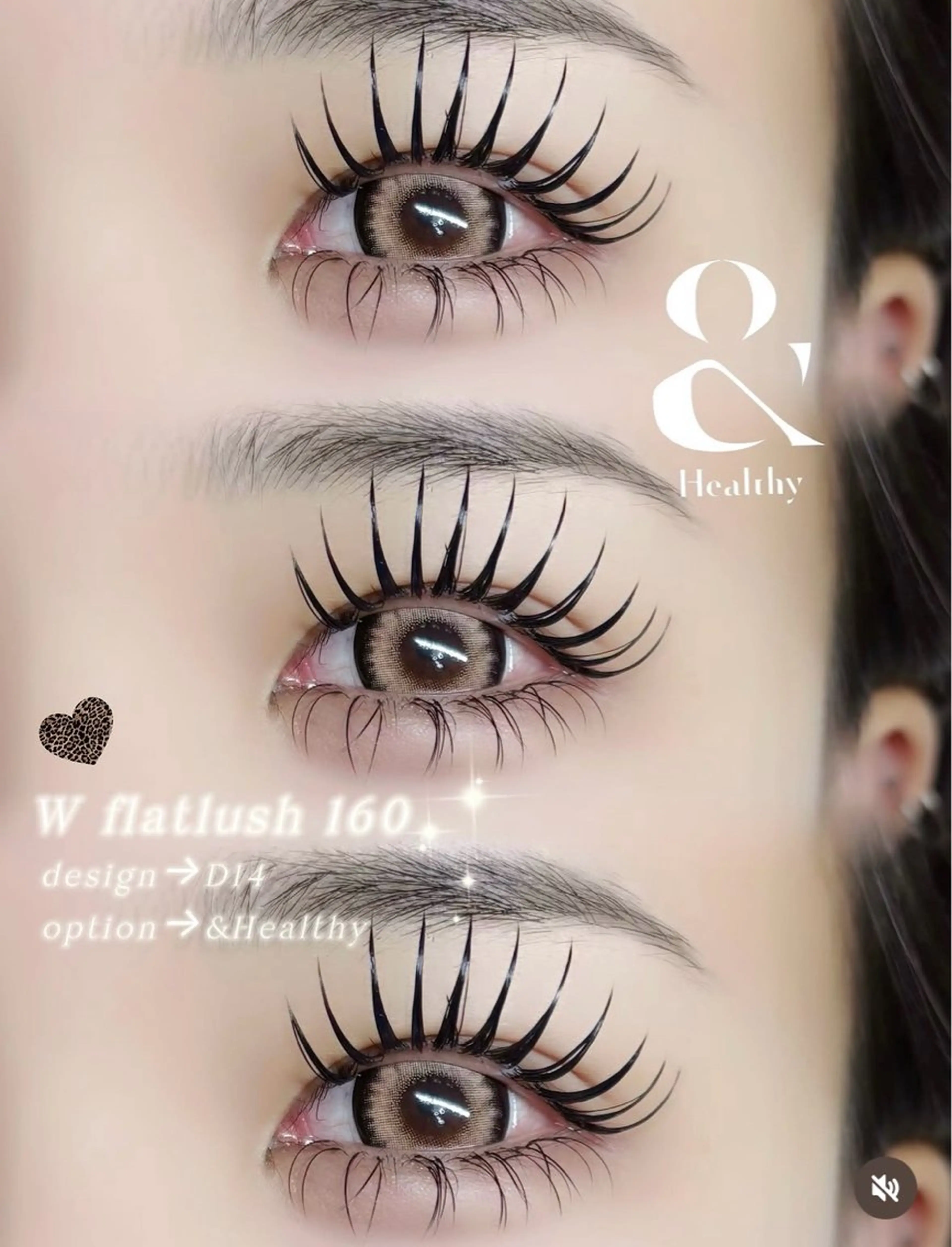 マツエク・マツパ マツエク Mana ￤アイリストのマツエク・マツパデザイン