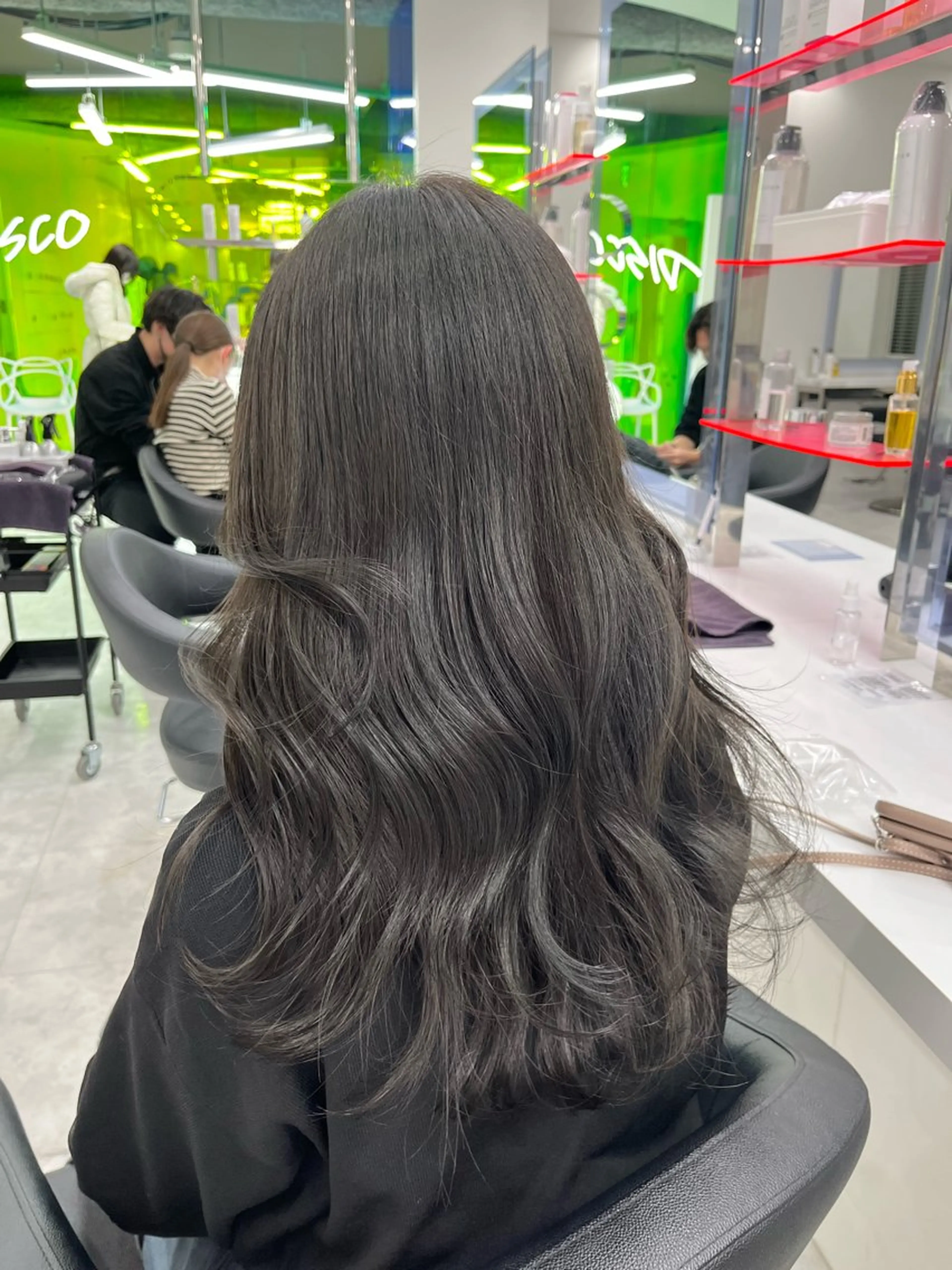 ロング カラー 表参道/透明感カラー /暗髪/ジュキヤのヘアスタイル