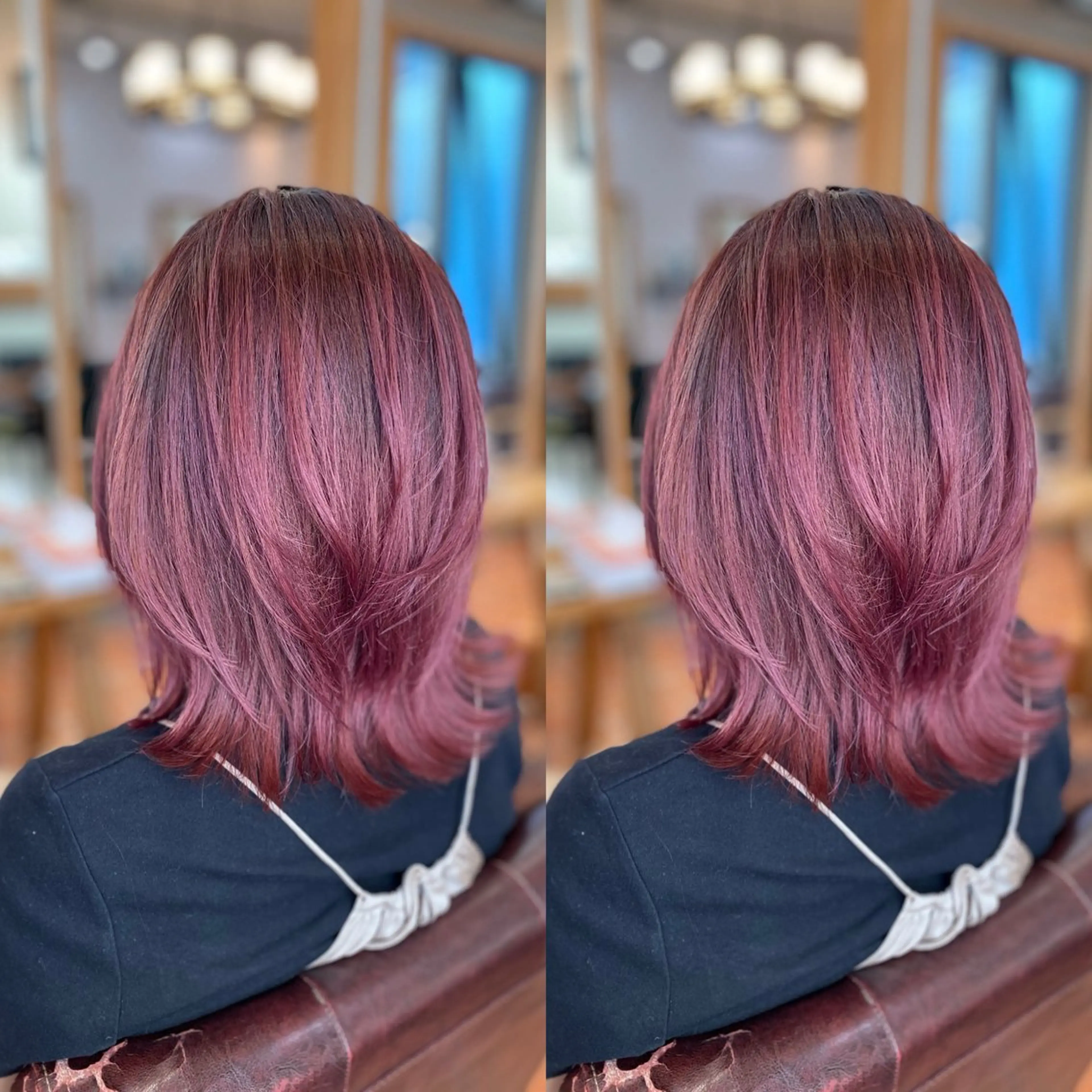 ミディアム カラー カット ヘアカラー 木村丈晴✂️ご来店 お待ちしてます😊のヘアスタイル