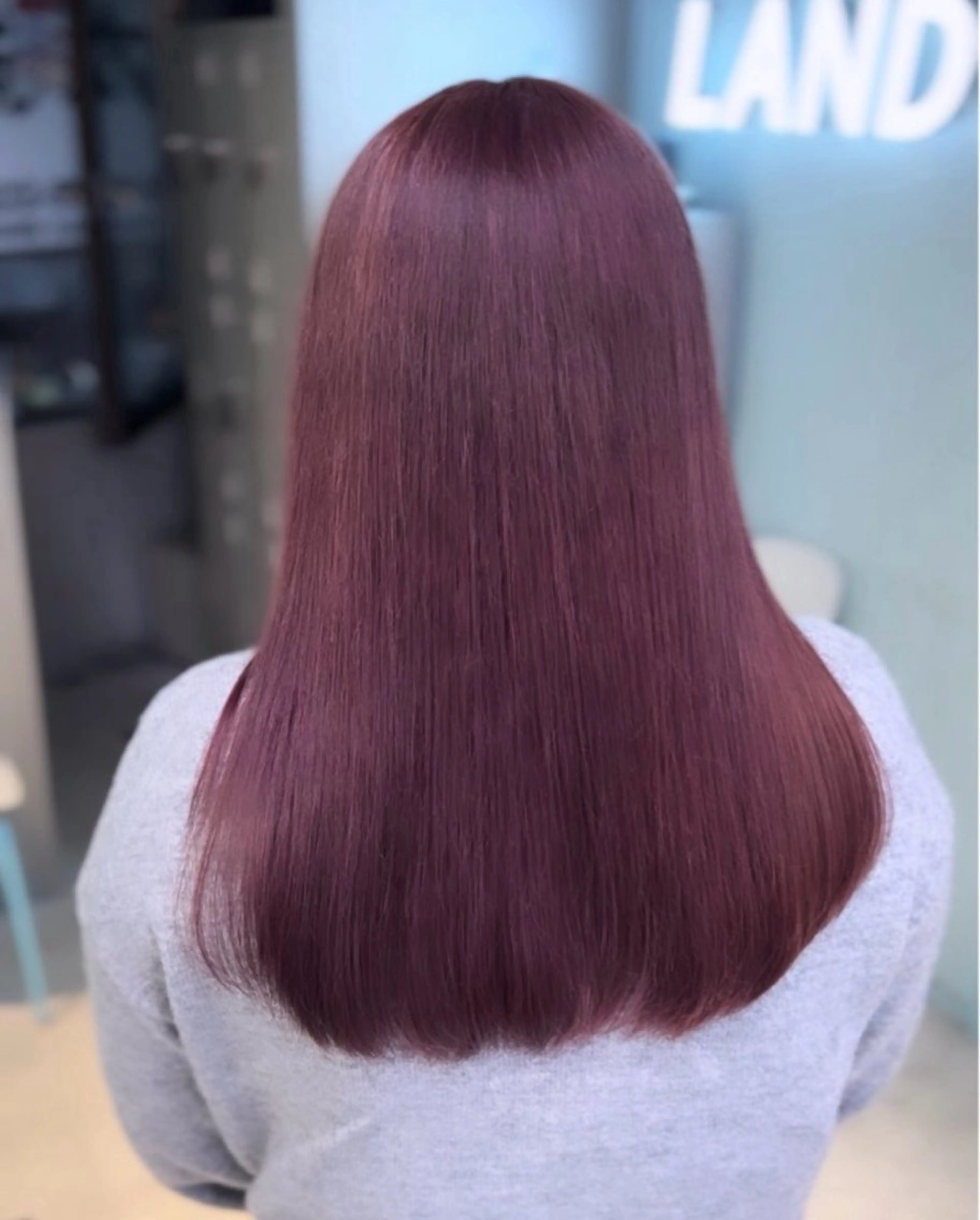 ロング カラー ヘアカラー トリートメント 🎀愛されピンク ラベンダー💜ゆいのヘアスタイル