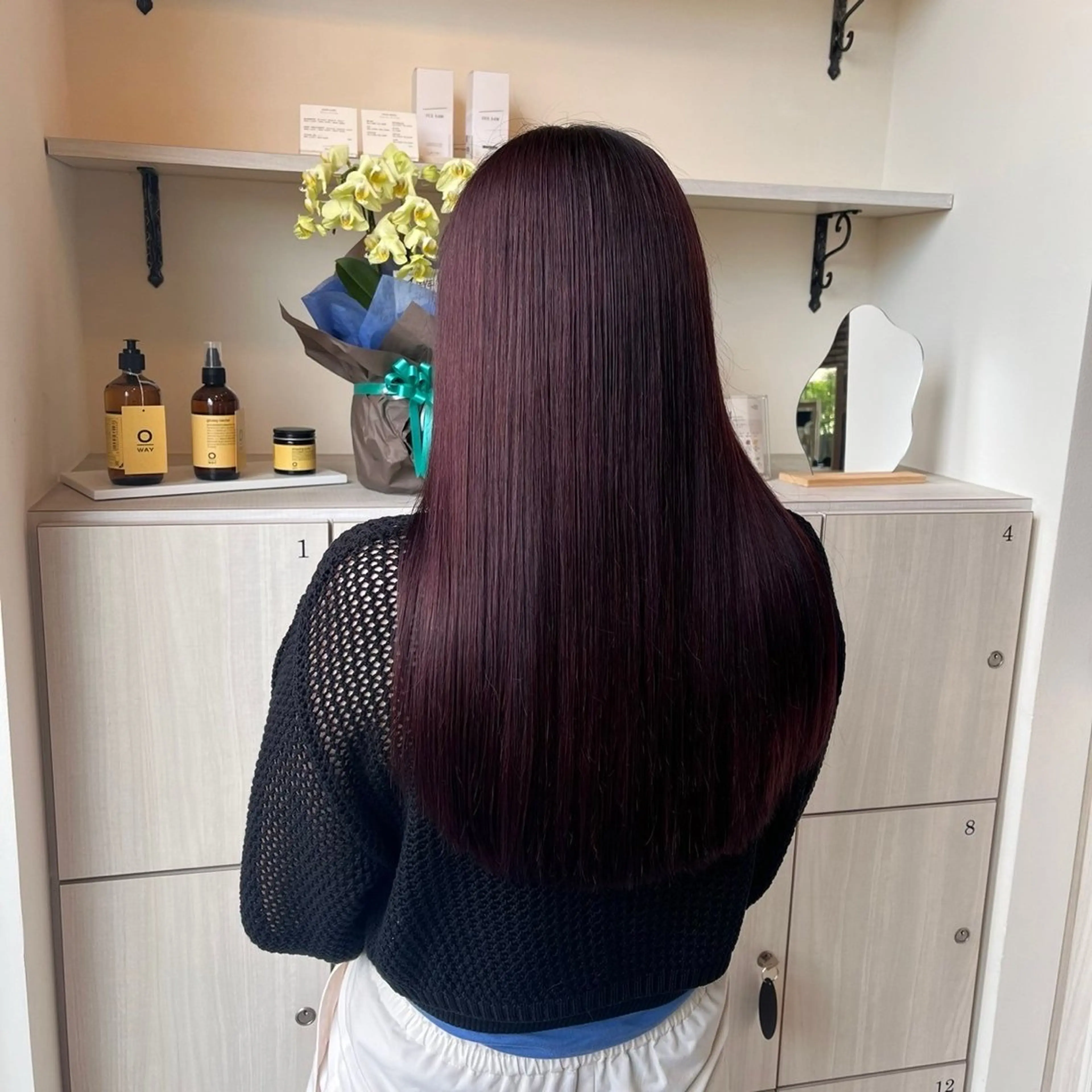 カラー hirano harukaのヘアスタイル