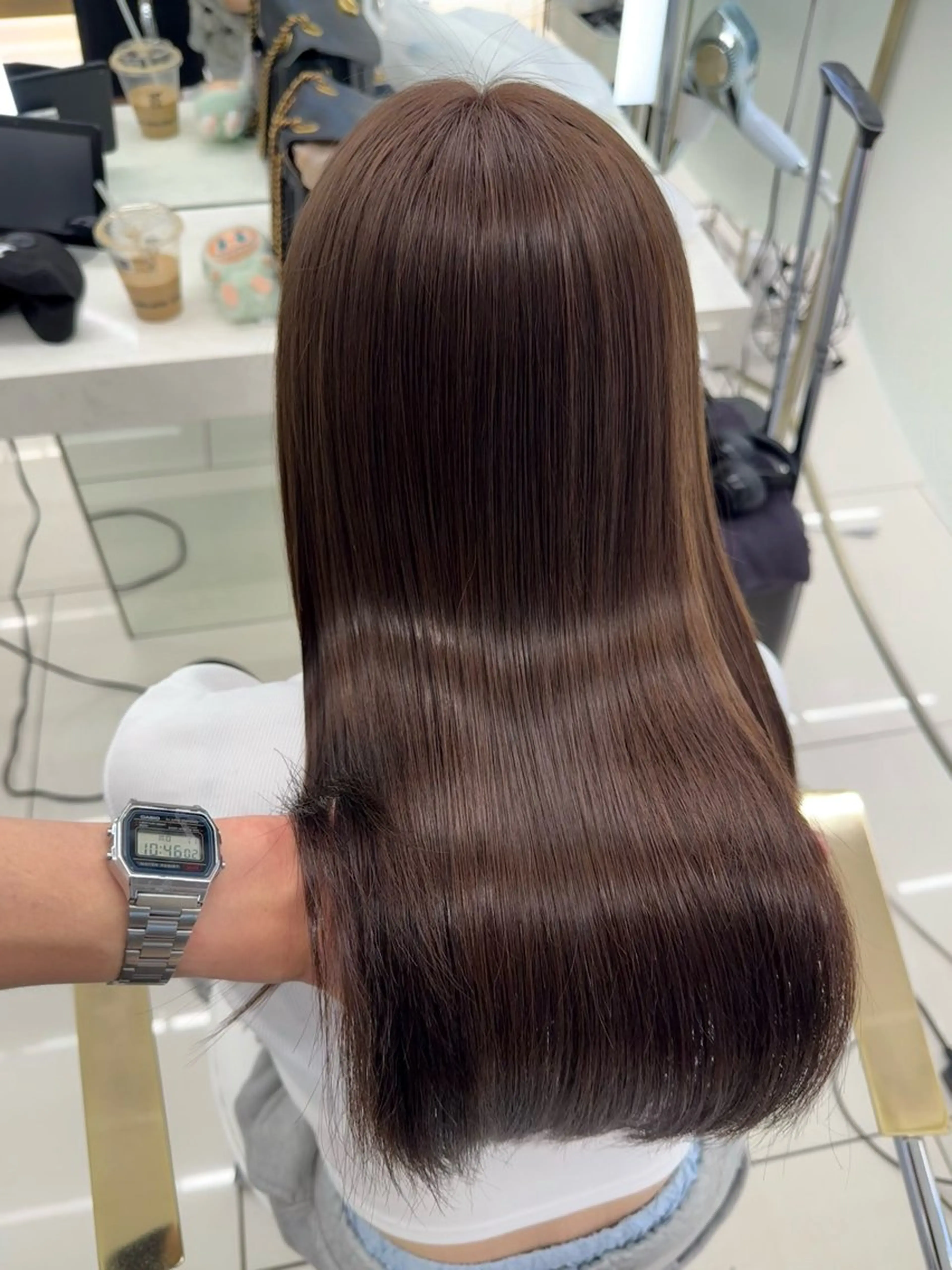 ミディアム カラー メンズカット 特化 COA日向のヘアスタイル