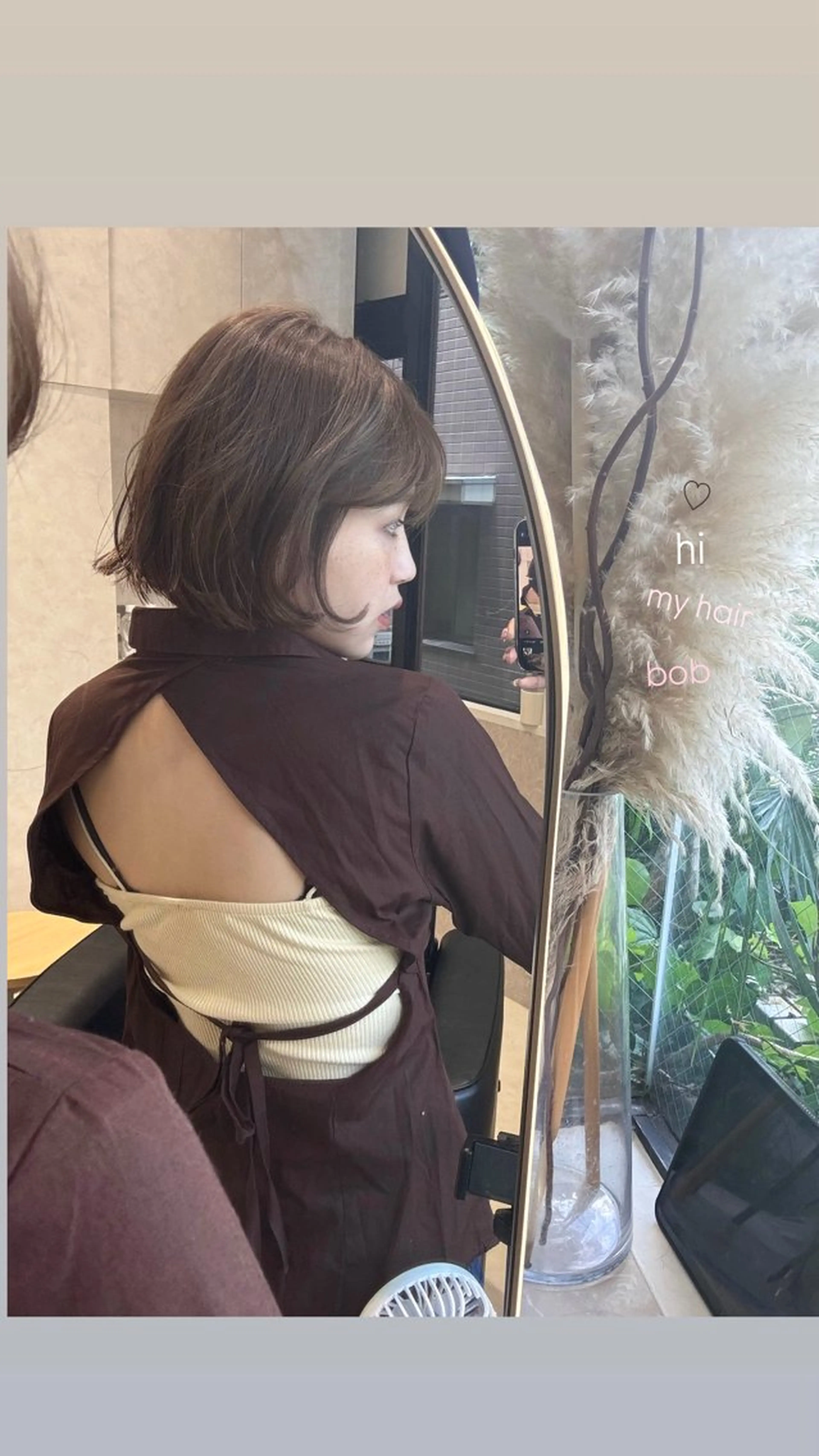 ショート 捺葵 @72tomi__のヘアスタイル