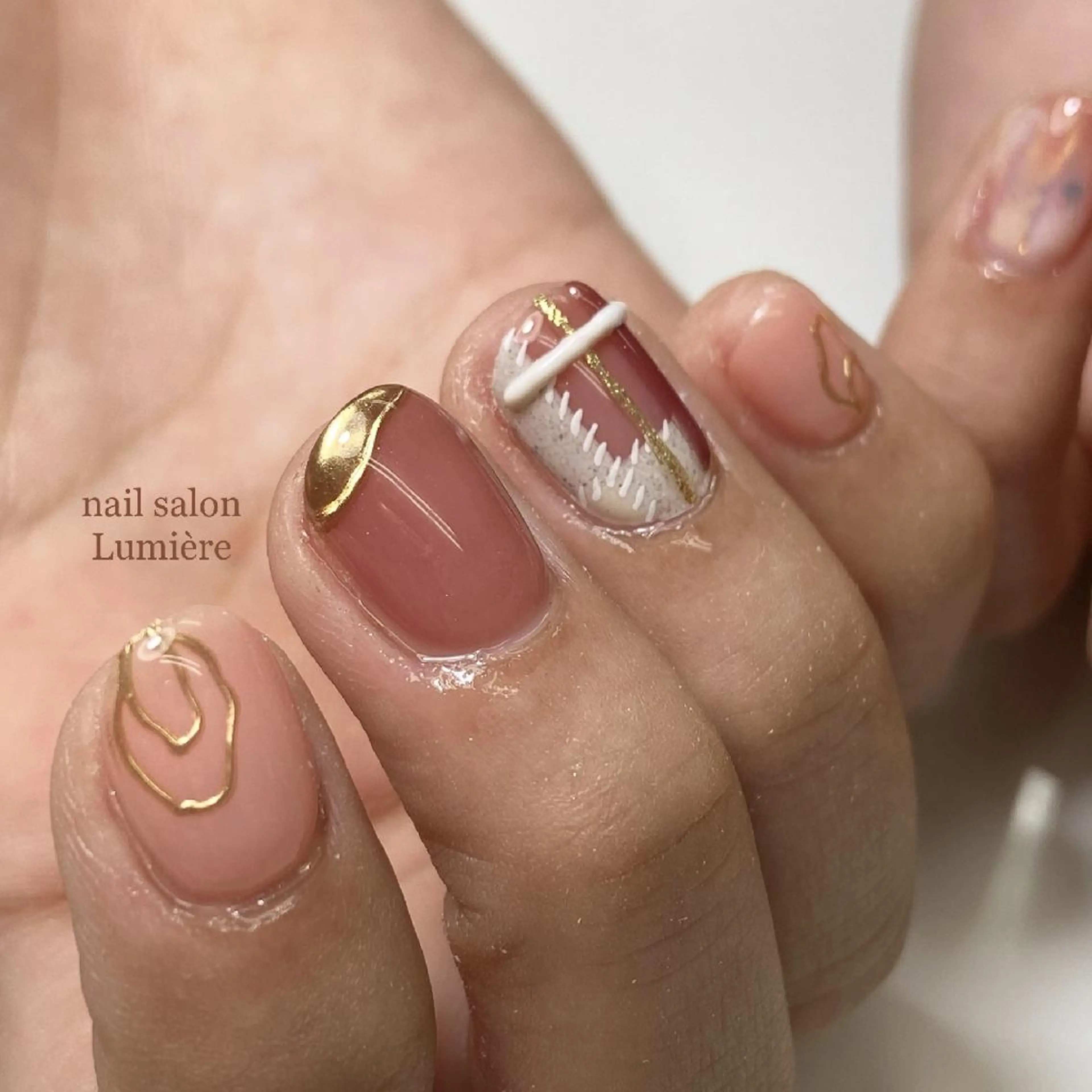 ネイル 持ち込み nail salon Lumièreのネイルデザイン
