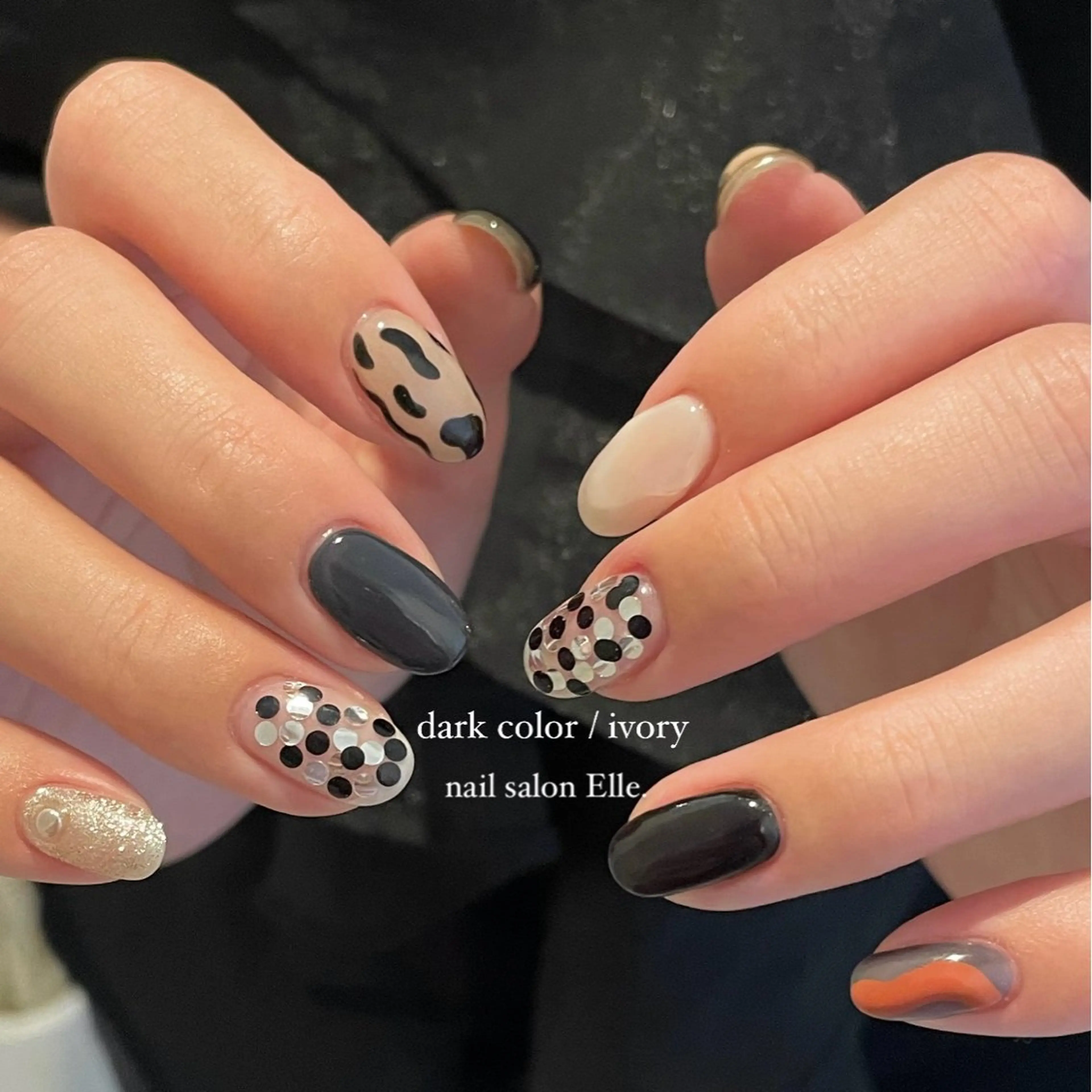 ネイル ハンドネイル Elle. RIONのネイルデザイン