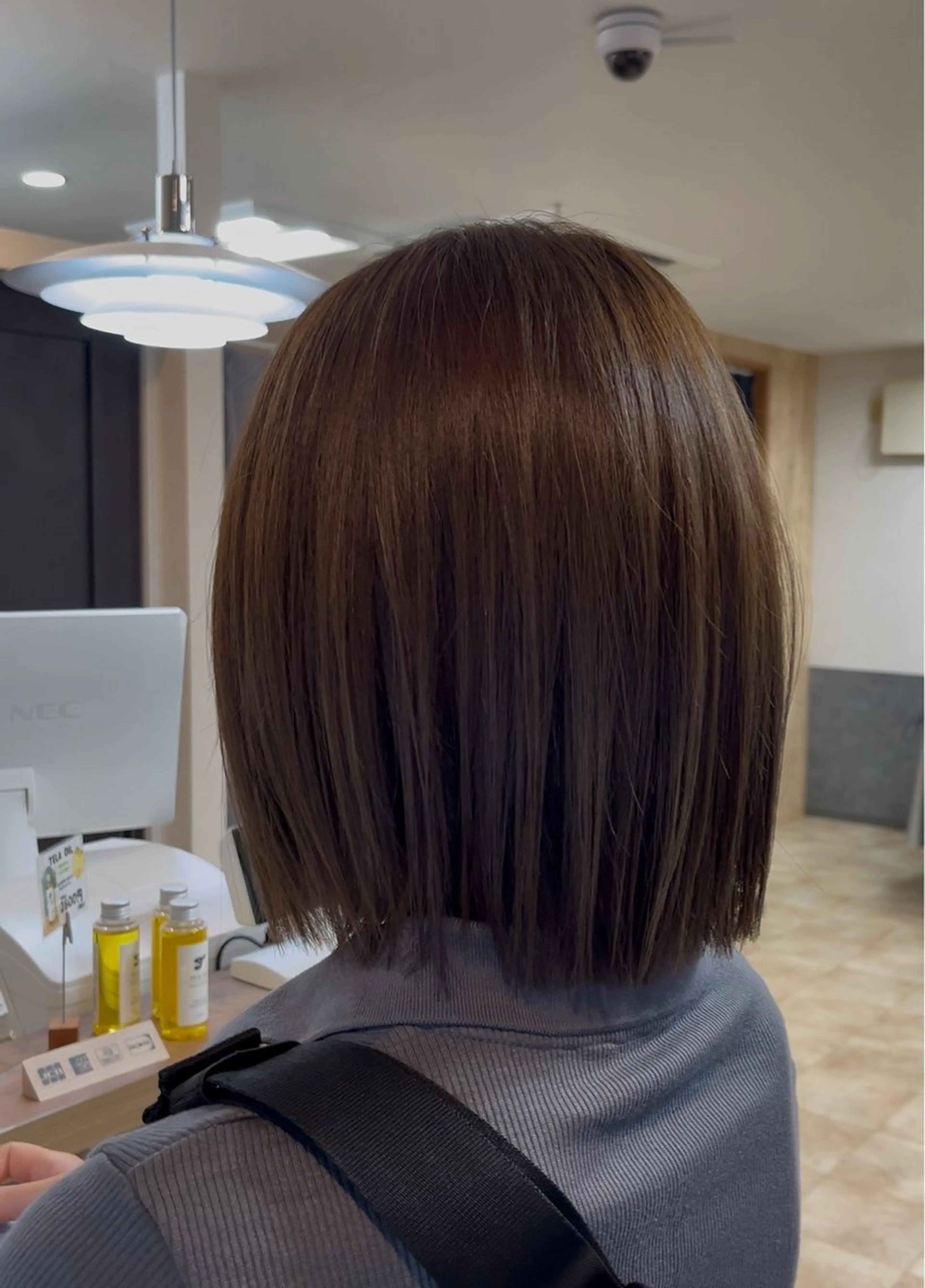 ショート カラー カット ヘアカラー TELA HAIR AYANOのヘアスタイル
