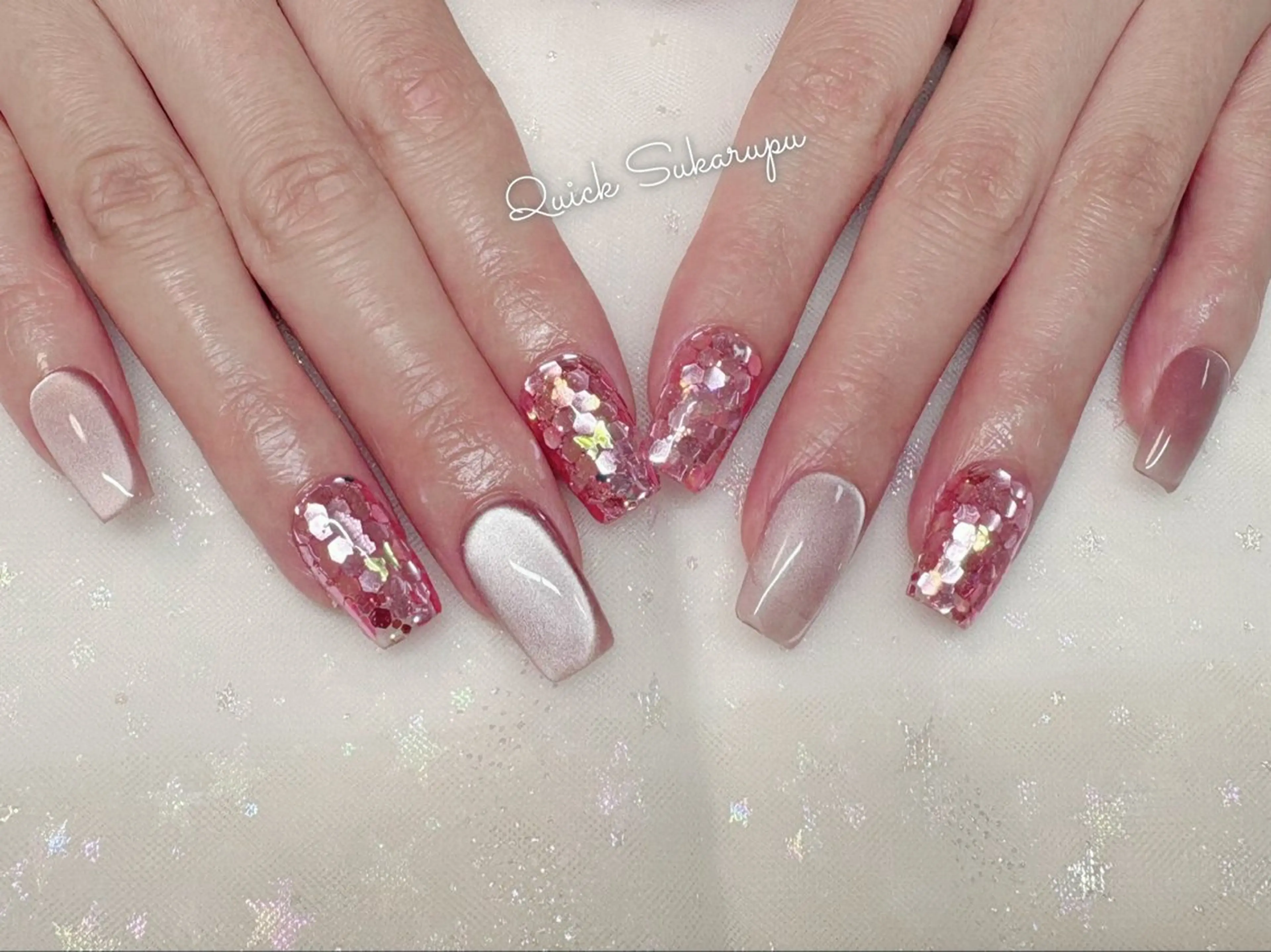 ネイル スカルプネイル ネイルチップ Quick Sukarupu 高田馬場店所属・Quick Sukarupuのネイルデザイン