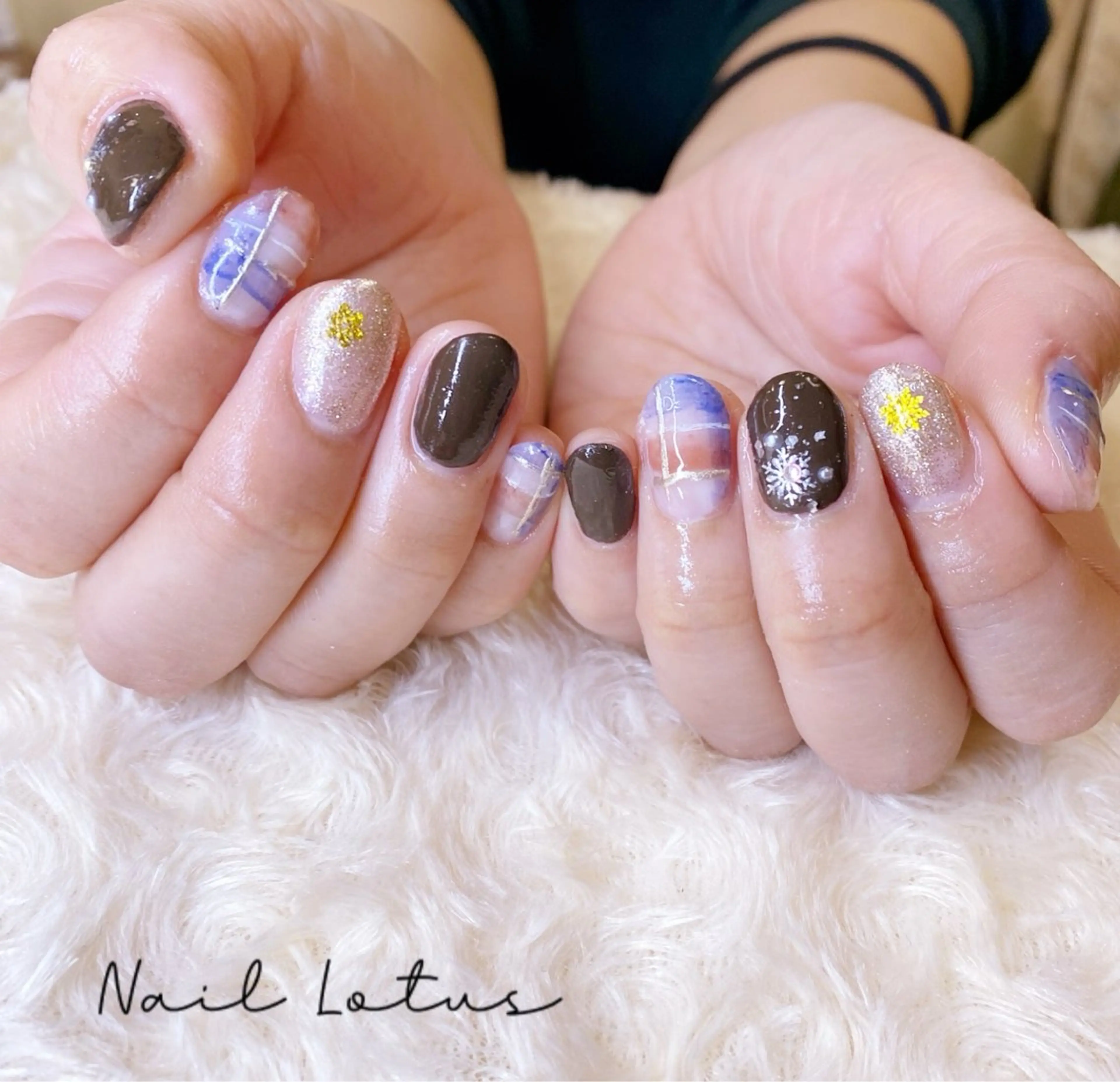 ネイル ハンドネイル ネイル＆脱毛 Lotus🌸のネイルデザイン