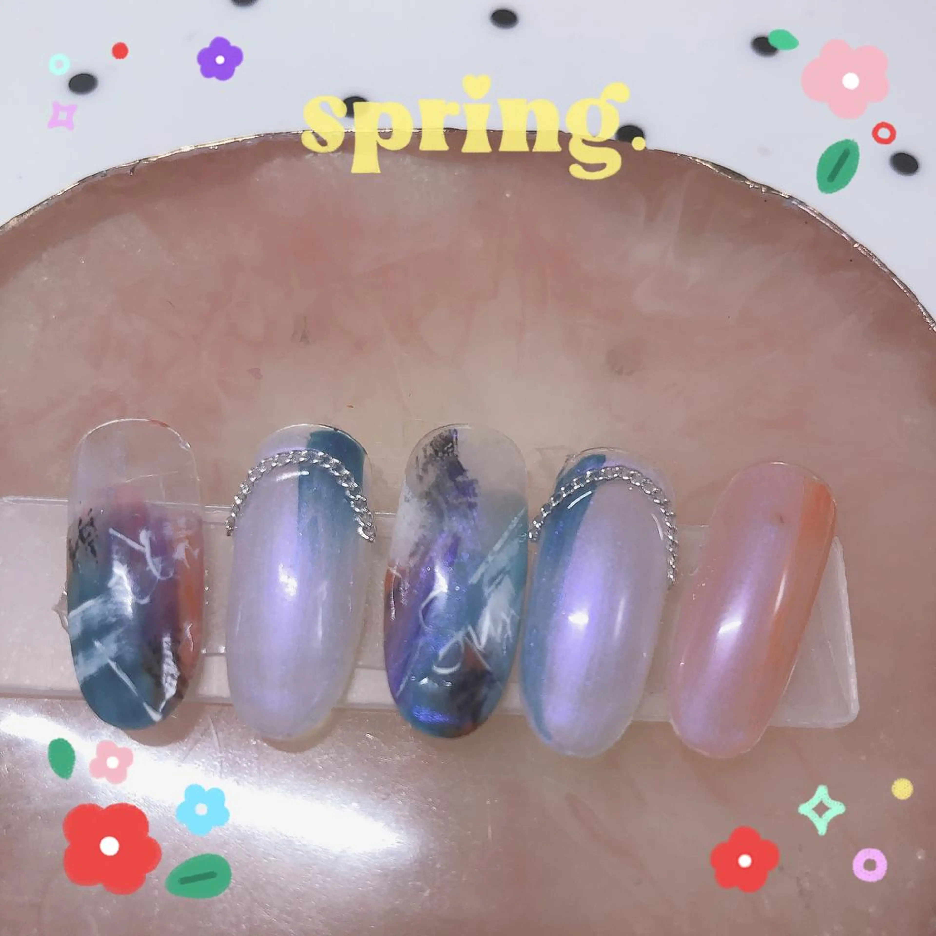 ネイル 奥園 良恵のネイルデザイン