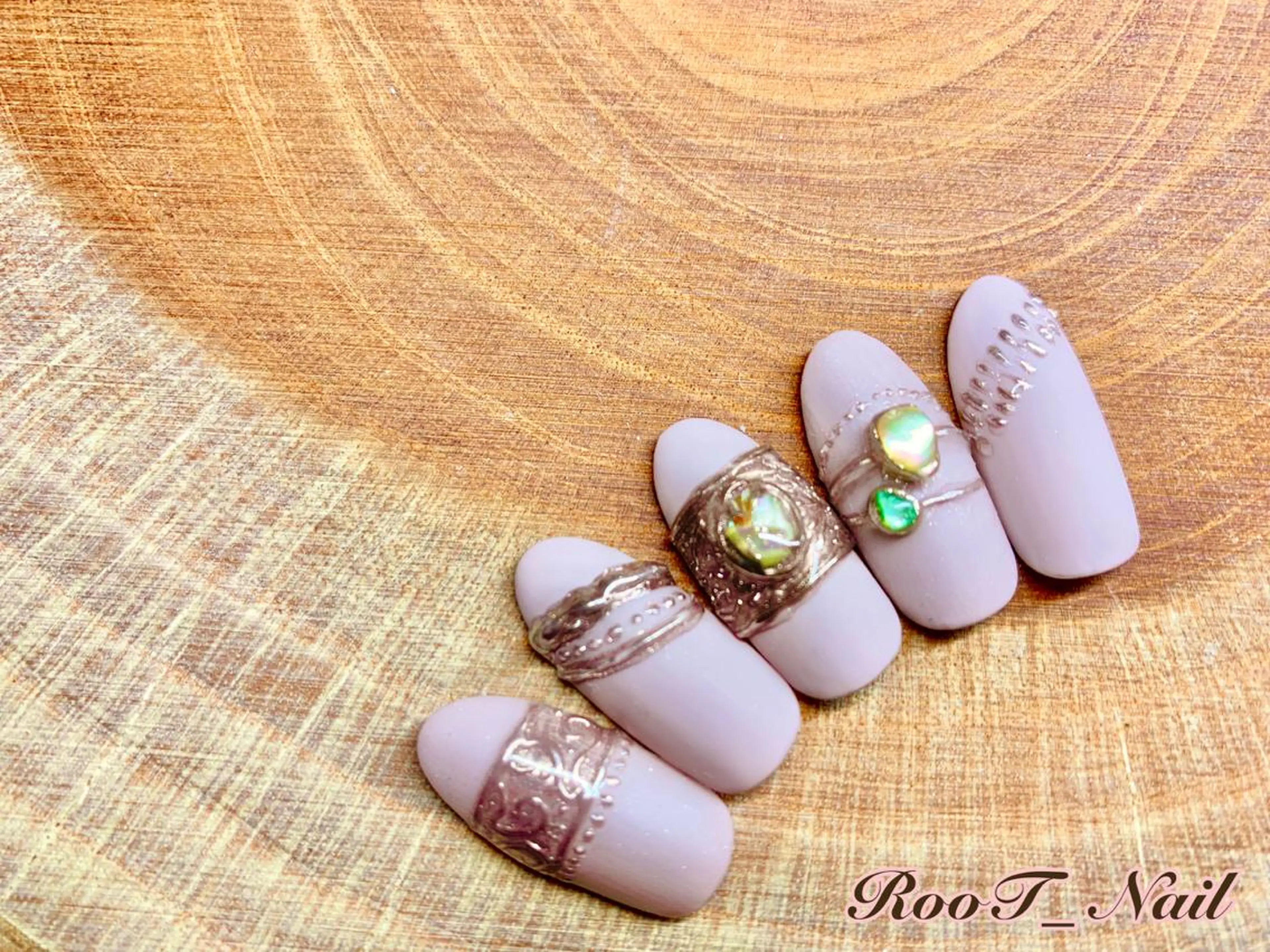 メンズ ネイル ハンドネイル RooT Nailのネイルデザイン