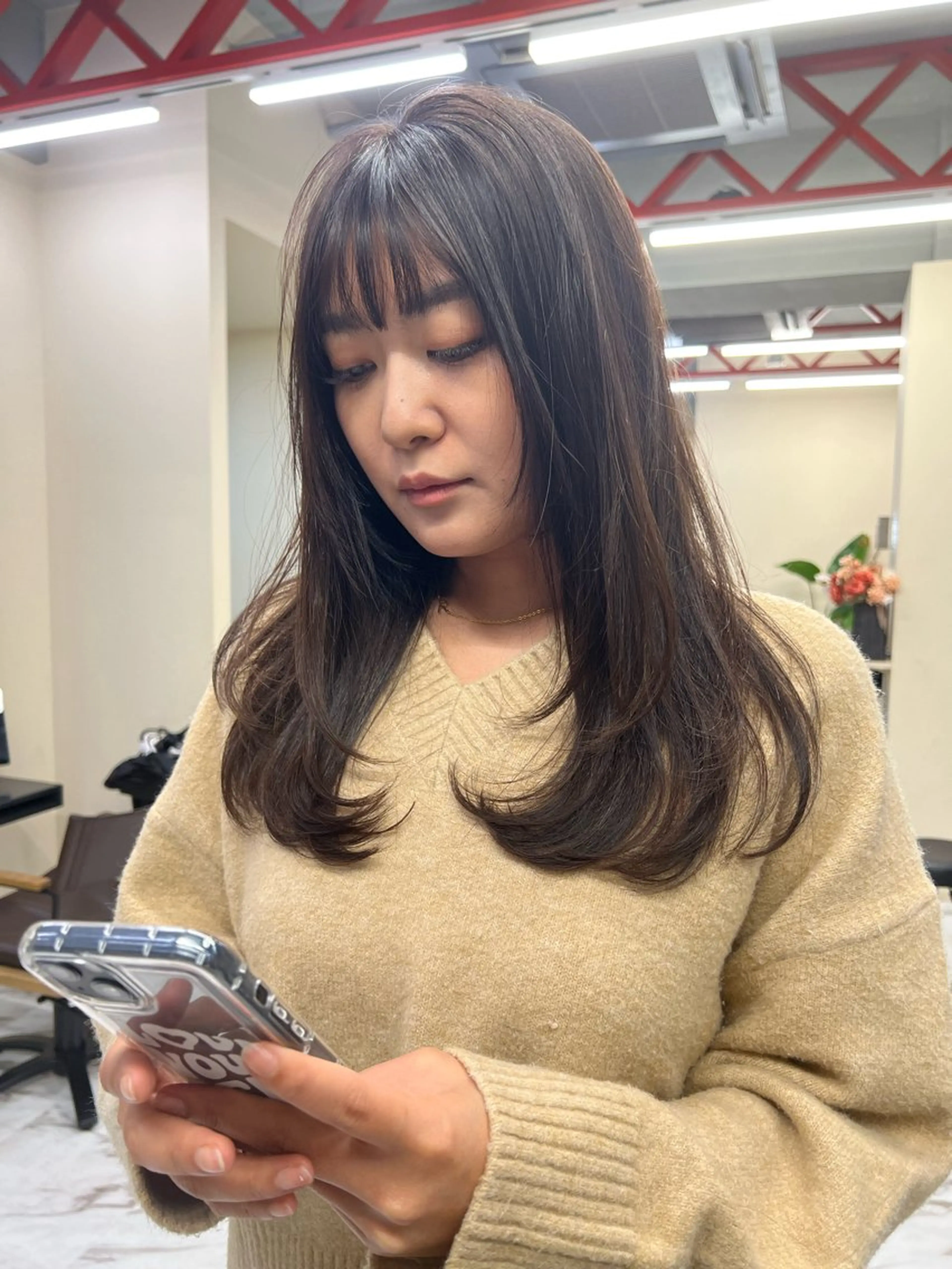 ロング カラー 髪質改善/縮毛矯正 鈴木裕介のヘアスタイル