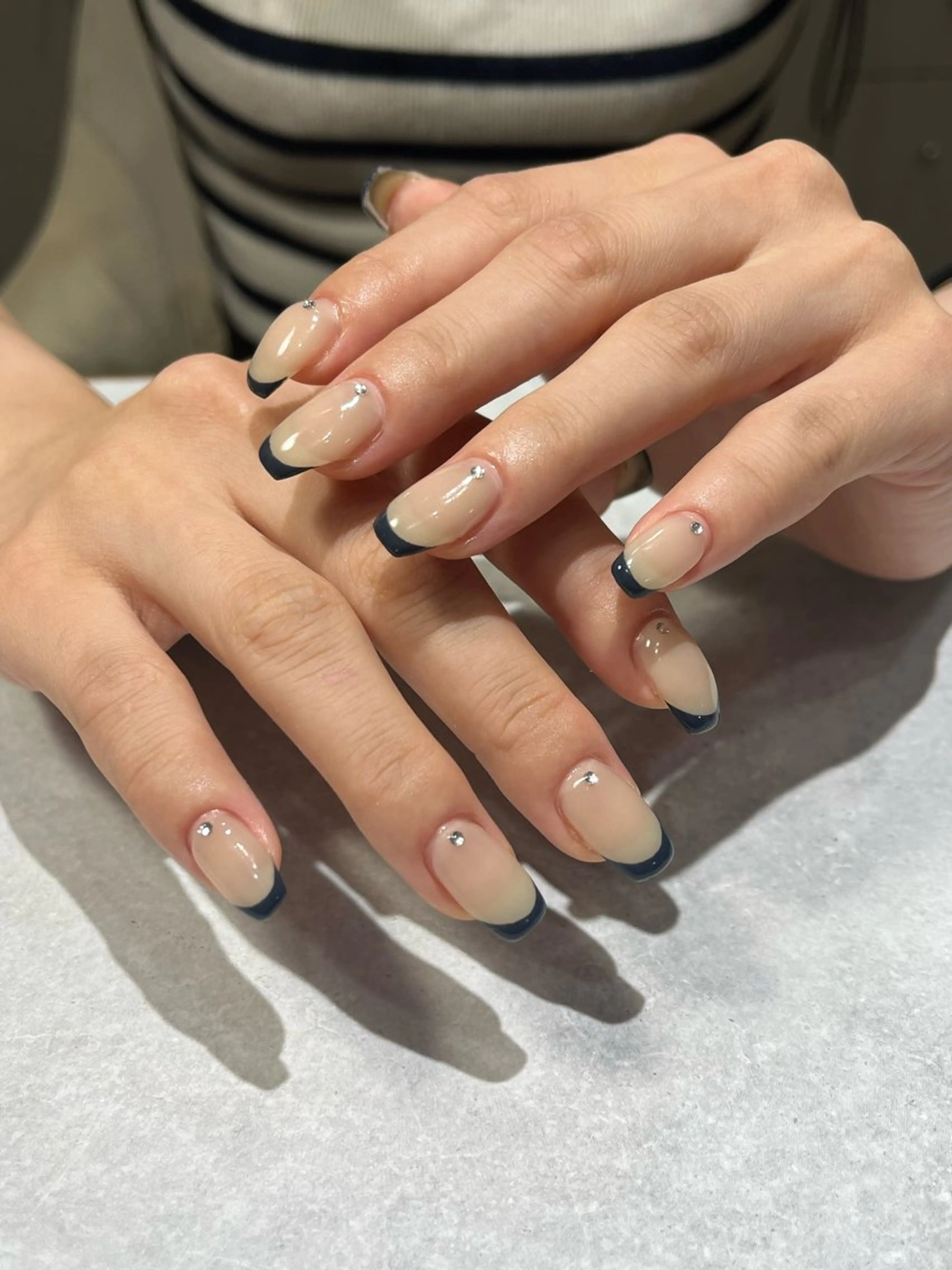 ネイル ハンドネイル 🤎Two ERI🤎のネイルデザイン