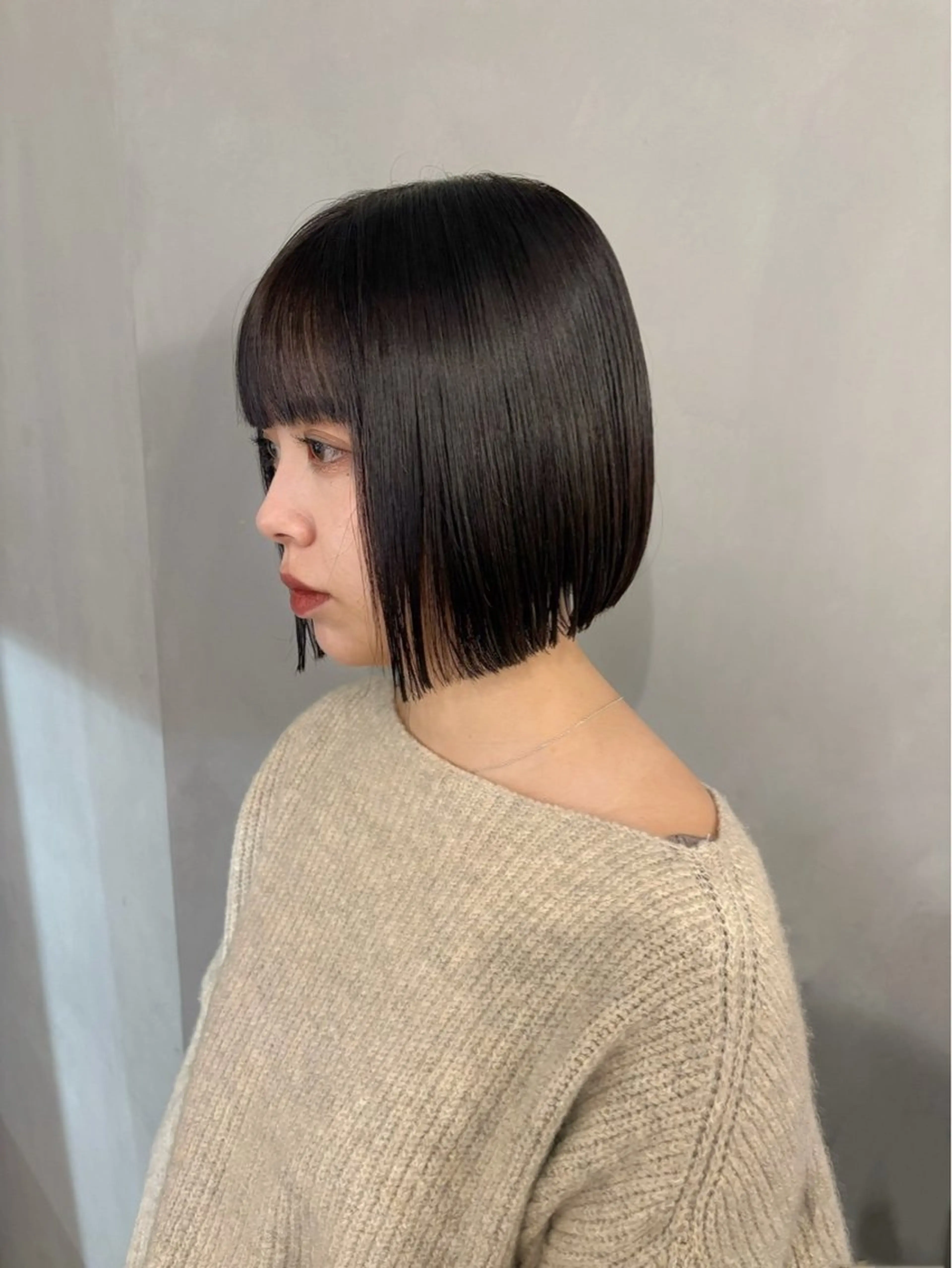 ミディアム ヘアカラー トリートメント 梅田/束感マツエク /ナツノのマツエク・マツパデザイン