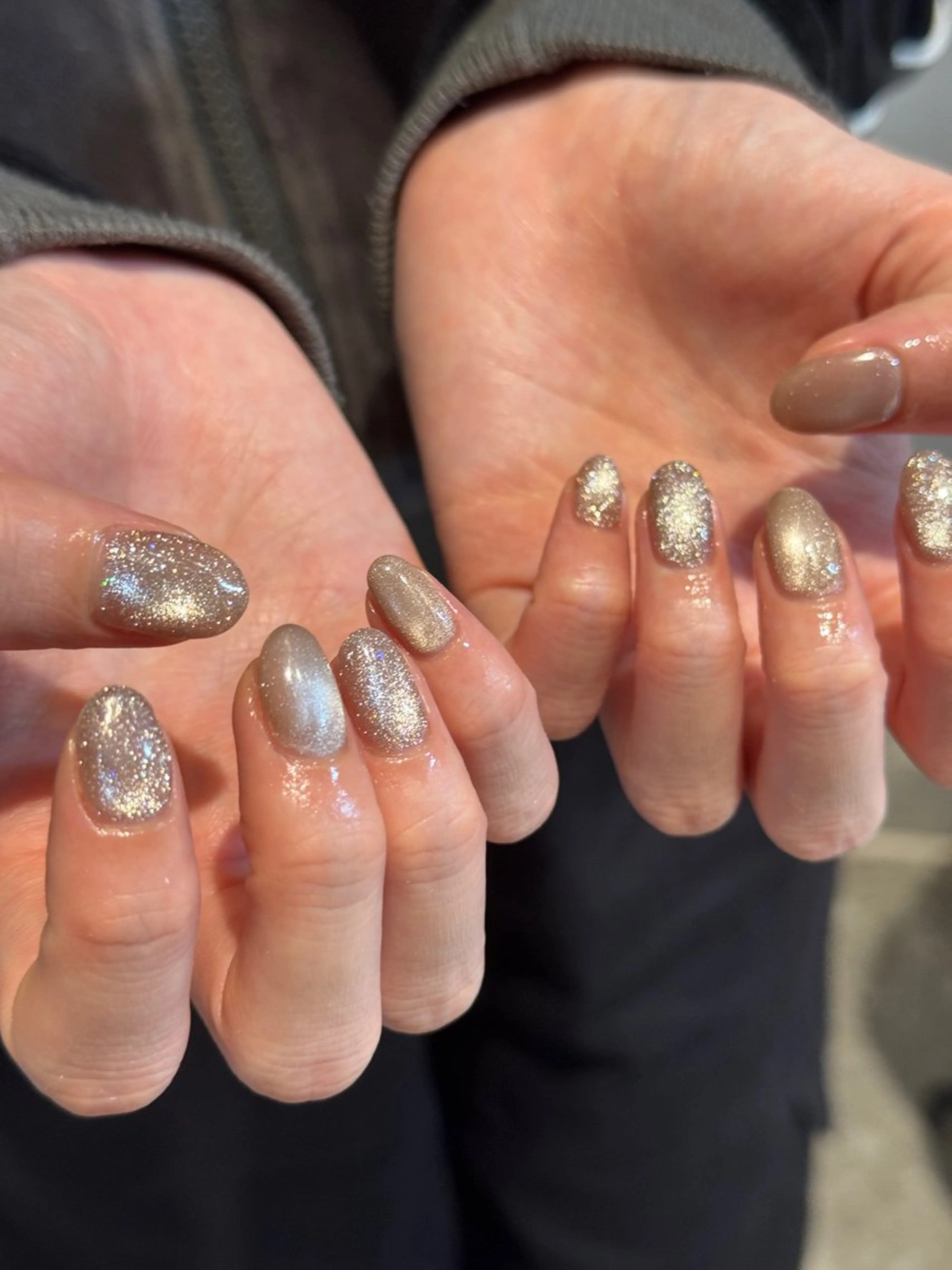 ネイル マグネットネイル Leflou錦糸町 Akoのネイルデザイン