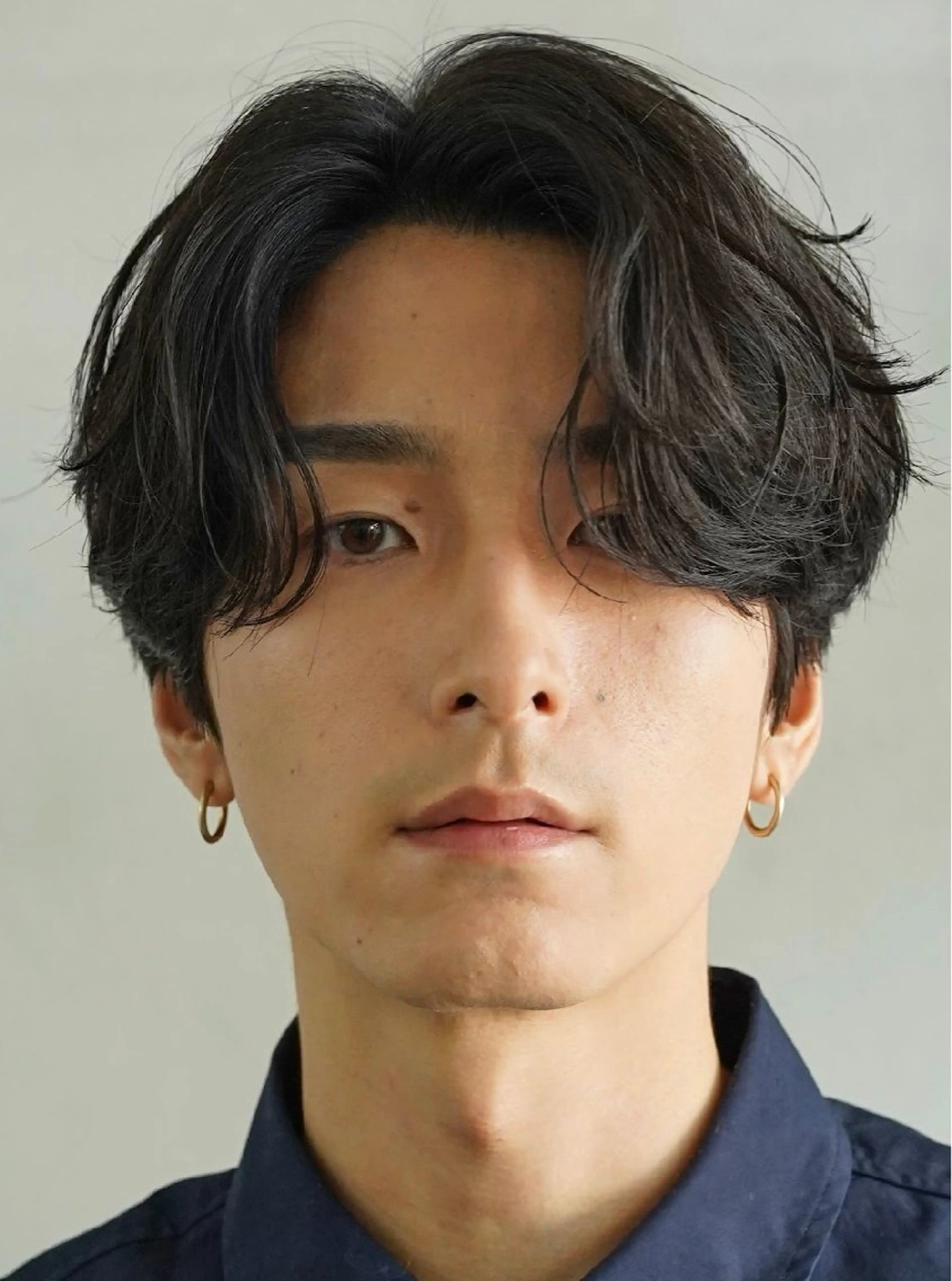 ミディアム カラー パーマ ヘアアレンジ メンズ カット パーマ fifth 窪田潤平のヘアスタイル